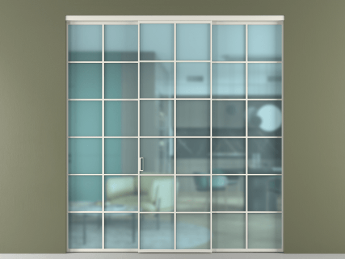 Перегородка Formato внутри проёма 3 створки АЛПР 040.05 Алюминий Белый Сатинированное голубое стекло, триплекс. Скрытый короб БЕЛ Цена 1600300 ₸ 1. Полотно 3 шт. (800/2100 мм)
2. Комплект установки раздвижной системы
3. Базовый комплект фурнитуры
4.Ручка RONDO. Фабрика дверей Волховец 8 (800) 551 43 19 Перегородка Formato внутри проёма 3 створки АЛПР 040.05 Алюминий Белый Сатинированное голубое стекло, триплекс Цена 1600300 ₸ | Volhovec