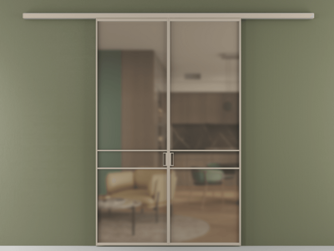 Перегородка Formato вдоль стены 2 створки АЛПР 040.02 Алюминий бисквитный Сатинированное бронзовое стекло, триплекс. Цена 1761480 ₸ 1. Полотно 2 шт. (800/2100 мм)
2. Комплект установки раздвижной системы
3. Базовый комплект фурнитуры
4.Ручка RONDO
. Фабрика дверей Волховец 8 (800) 551 43 19 Перегородка Formato вдоль стены 2 створки АЛПР 040.02 Алюминий бисквитный Сатинированное бронзовое стекло, триплекс Цена 1761480 ₸ | Volhovec