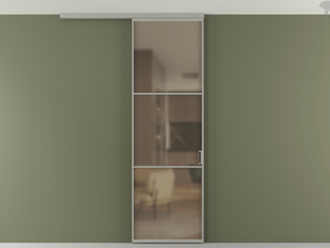 Перегородка Формато вдоль стены на потолок 1 створка АЛПР 040.03 Алюминий нейтральный серый Сатинированное бронзовое стекло, триплекс. Цена 732246 ₸ 1. Полотно 2 шт. (800/2100 мм)
2. Комплект установки раздвижной системы
3. Базовый комплект фурнитуры
4.Ручка Рондо. Фабрика дверей Волховец 8 (800) 551 43 19 Перегородка Формато вдоль стены на потолок 1 створка АЛПР 040.03 Алюминий нейтральный серый Сатинированное бронзовое стекло, триплекс Цена 732246 ₸ | Volhovec