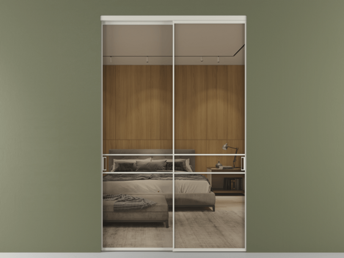 Перегородка Formato внутри проёма 2 створки АЛПР 040.02 Алюминий тёплый серый Рефлективное бронзовое стекло "Stopsol", калёное. Цена 3615948 ₸ 1. Полотно 2 шт. (800/2100 мм)
2. Комплект установки раздвижной системы
3. Базовый комплект фурнитуры
4.Ручка RONDO. Фабрика дверей Волховец 8 (800) 551 43 19 Перегородка Formato внутри проёма 2 створки АЛПР 040.02 Алюминий тёплый серый Рефлективное бронзовое стекло "Stopsol", калёное Цена 3615948 ₸ | Volhovec