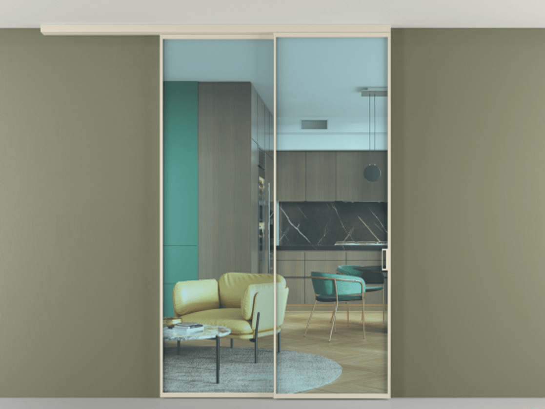 Перегородка Formato вдоль стены на потолок 2 створки с синхронным механизмом АЛПР 040.01 Алюминий бежево-серый Прозрачное голубое стекло, триплекс. Цена 1866600 ₸ 1. Полотно 2 шт. (800/2100 мм)
2. Комплект установки раздвижной системы
3. Базовый комплект фурнитуры
4.Ручка RONDO
. Фабрика дверей Волховец 8 (800) 551 43 19 Перегородка Formato вдоль стены на потолок 2 створки с синхронным механизмом АЛПР 040.01 Алюминий бежево-серый Прозрачное голубое стекло, триплекс Цена 1866600 ₸ | Volhovec