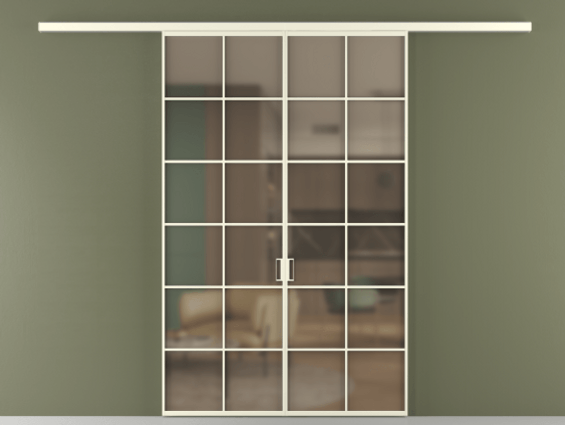 Перегородка Formato вдоль стены 2 створки АЛПР 040.05 Алюминий молочно-белый Сатинированное бронзовое стекло, триплекс. Цена 1344350 ₸ 1. Полотно 2 шт. (800/2100 мм)
2. Комплект установки раздвижной системы
3. Базовый комплект фурнитуры
4.Ручка RONDO
. Фабрика дверей Волховец 8 (800) 551 43 19 Перегородка Formato вдоль стены 2 створки АЛПР 040.05 Алюминий молочно-белый Сатинированное бронзовое стекло, триплекс Цена 1344350 ₸ | Volhovec