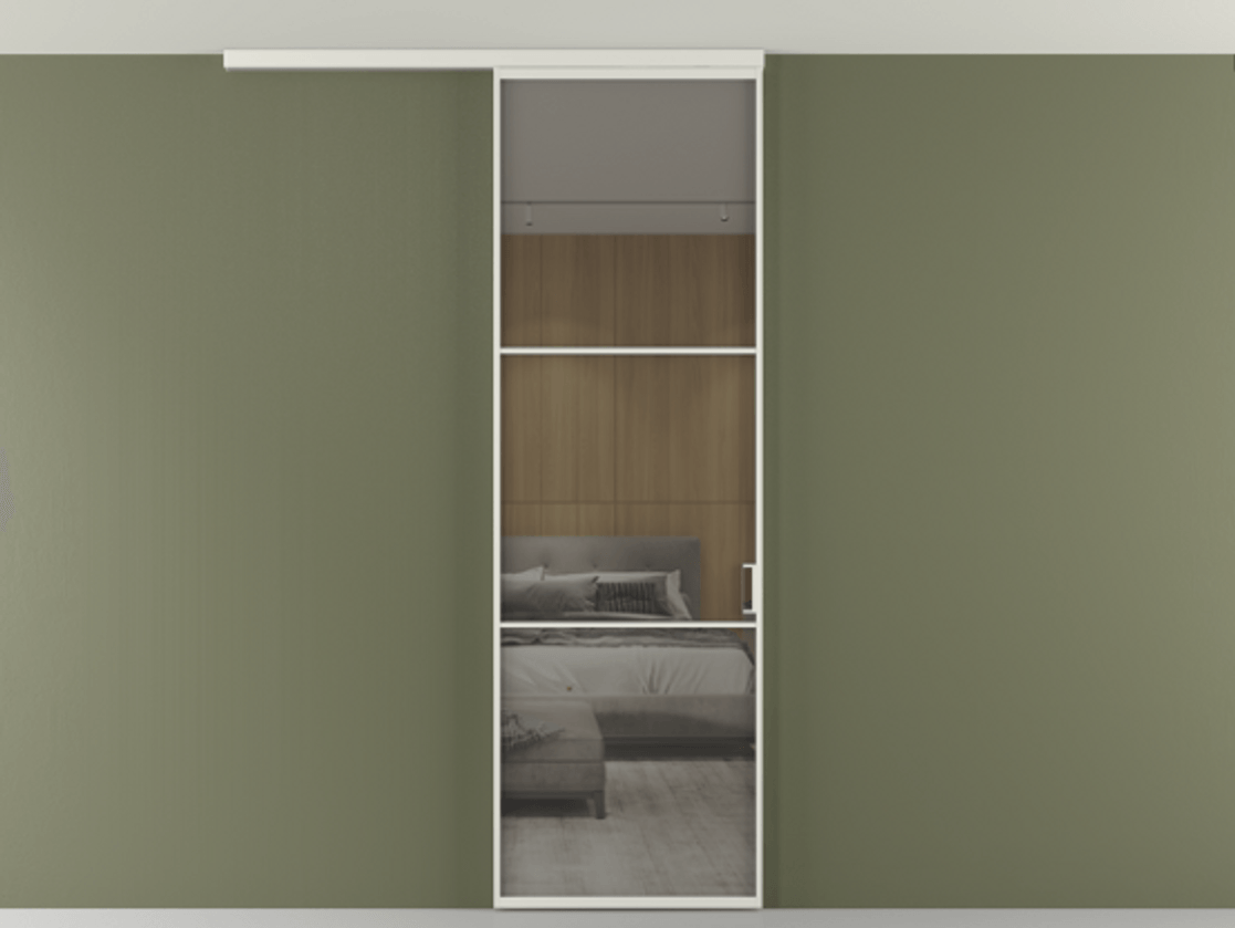 Перегородка Формато вдоль стены на потолок 1 створка АЛПР 040.03 Алюминий серый Рефлективное серое стекло "Стопсол", калёное. Цена 811853 ₸ 1. Полотно 2 шт. (800/2100 мм)
2. Комплект установки раздвижной системы
3. Базовый комплект фурнитуры
4.Ручка Рондо. Фабрика дверей Волховец 8 (800) 551 43 19 Перегородка Формато вдоль стены на потолок 1 створка АЛПР 040.03 Алюминий серый Рефлективное серое стекло "Стопсол", калёное Цена 811853 ₸ | Volhovec