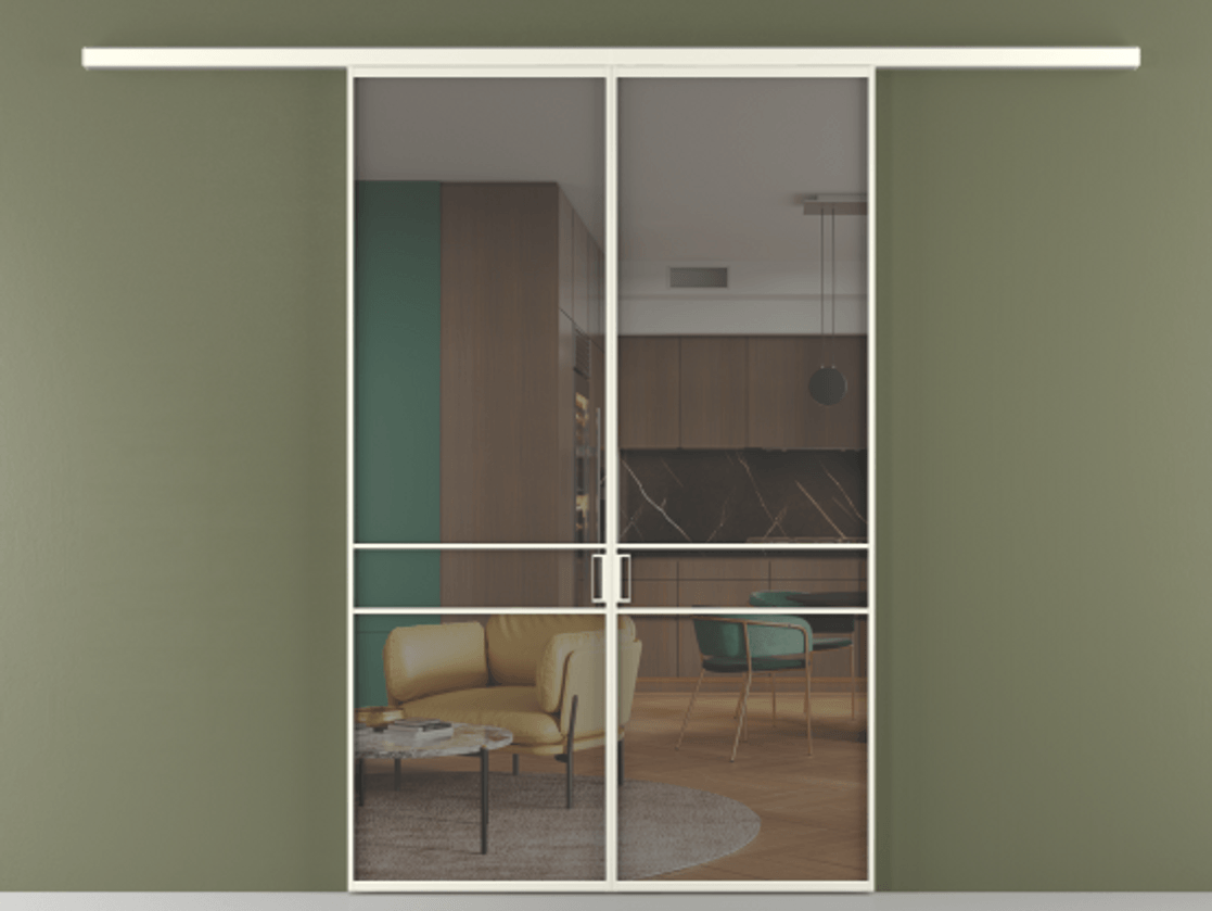 Перегородка Formato вдоль стены 2 створки АЛПР 040.02 Алюминий жемчужный Прозрачное серое стекло, триплекс. Цена 1266470 ₸ 1. Полотно 2 шт. (800/2100 мм)
2. Комплект установки раздвижной системы
3. Базовый комплект фурнитуры
4.Ручка RONDO
. Фабрика дверей Волховец 8 (800) 551 43 19 Перегородка Formato вдоль стены 2 створки АЛПР 040.02 Алюминий жемчужный Прозрачное серое стекло, триплекс Цена 1266470 ₸ | Volhovec