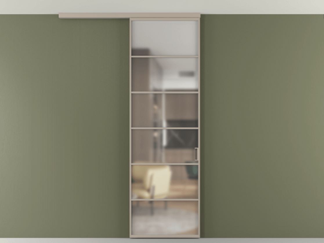 Перегородка Формато вдоль стены на потолок 1 створка АЛПР 040.04 Алюминий бисквитный Сатинированное стекло "Мателюкс Кристал Вижн", калёное, матовое, каленое 6 мм. Цена 863745 ₸ 1. Полотно 2 шт. (800/2100 мм)
2. Комплект установки раздвижной системы
3. Базовый комплект фурнитуры
4.Ручка Рондо. Фабрика дверей Волховец 8 (800) 551 43 19 Перегородка Формато вдоль стены на потолок 1 створка АЛПР 040.04 Алюминий бисквитный Сатинированное стекло "Мателюкс Кристал Вижн", калёное, матовое, каленое 6 мм Цена 863745 ₸ | Volhovec