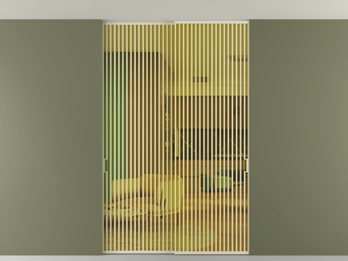 Перегородка Формато внутри проёма скрытое крепление в потолок 2 створки АЛПР 040.06 Алюминий бежево-серый Прозрачное жёлтое стекло, триплекс. Цена 3098957 ₸ 1. Полотно 2 шт. (800/2100 мм)
2. Комплект установки раздвижной системы
3. Базовый комплект фурнитуры
4. Ручка Рондо. Фабрика дверей Волховец 8 (800) 551 43 19 Перегородка Формато внутри проёма скрытое крепление в потолок 2 створки АЛПР 040.06 Алюминий бежево-серый Прозрачное жёлтое стекло, триплекс Цена 3098957 ₸ | Volhovec