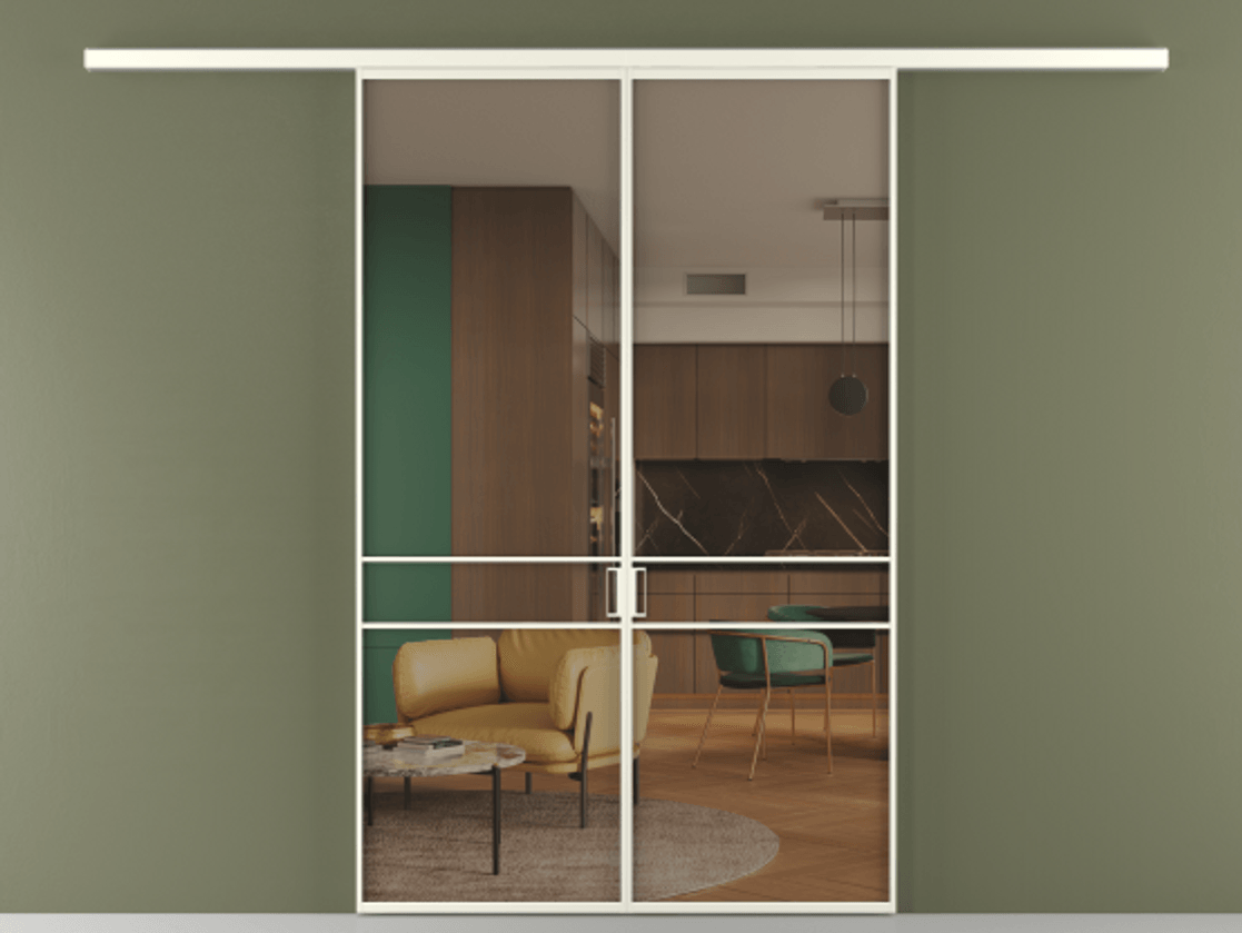 Перегородка Formato вдоль стены двустворчатая АЛПР 040.02 Алюминий жемчужный Прозрачное бронзовое стекло, триплекс. Цена 1266470 ₸ 1. Полотно 2 шт. (800/2100 мм)
2. Комплект установки раздвижной системы
3. Базовый комплект фурнитуры
4.Ручка RONDO
. Фабрика дверей Волховец 8 (800) 551 43 19 Перегородка Formato вдоль стены двустворчатая АЛПР 040.02 Алюминий жемчужный Прозрачное бронзовое стекло, триплекс Цена 1266470 ₸ | Volhovec