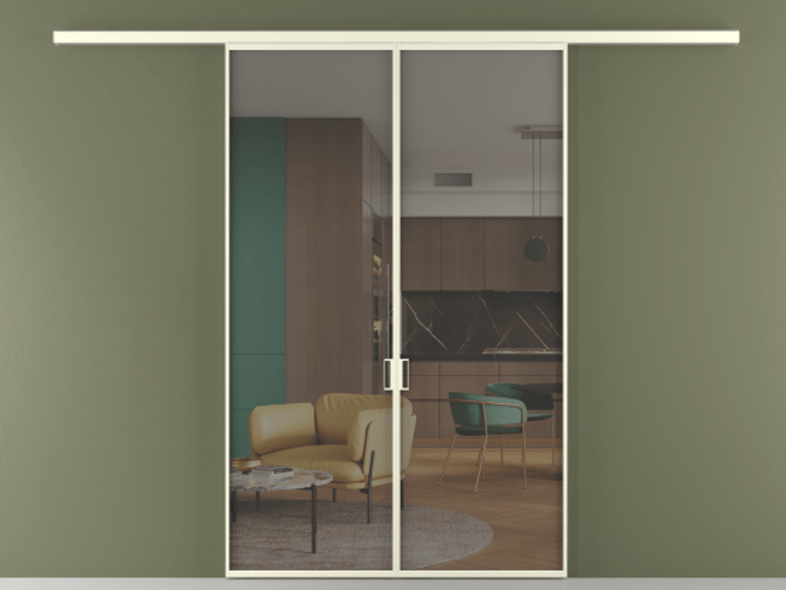 Перегородка Формато вдоль стены 2 створки АЛПР 040.01 Алюминий молочно-белый Прозрачное серое стекло, триплекс. Цена 1416366 ₸ 1. Полотно 2 шт. (800/2100 мм)
2. Комплект установки раздвижной системы
3. Базовый комплект фурнитуры
4.Ручка Рондо. Фабрика дверей Волховец 8 (800) 551 43 19 Перегородка Формато вдоль стены 2 створки АЛПР 040.01 Алюминий молочно-белый Прозрачное серое стекло, триплекс Цена 1416366 ₸ | Volhovec