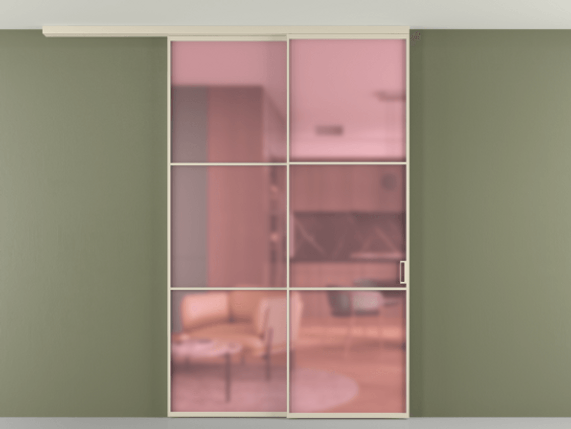 Перегородка Formato вдоль стены на потолок телескопик синхро 2 АЛПР 040.03 Алюминий бежево-серый Сатинированное розовое стекло, триплекс, 6мм. Цена 1783300 ₸ 1. Полотно 2 шт. (800/2100 мм)
2. Комплект установки раздвижной системы
3. Базовый комплект фурнитуры
4.Ручка RONDO
. Фабрика дверей Волховец 8 (800) 551 43 19 Перегородка Formato вдоль стены на потолок телескопик синхро 2 АЛПР 040.03 Алюминий бежево-серый Сатинированное розовое стекло, триплекс, 6мм Цена 1783300 ₸ | Volhovec