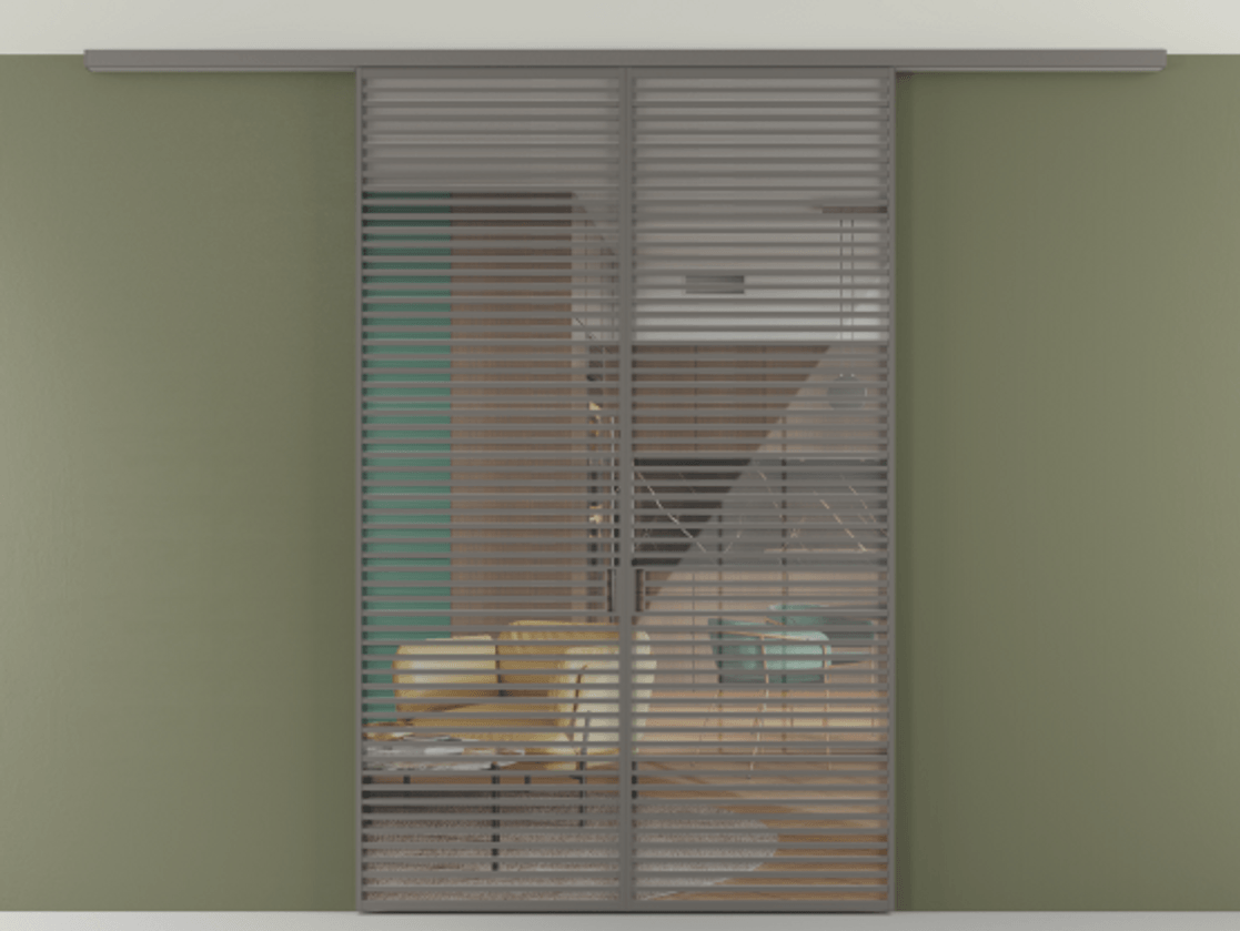 Перегородка Формато вдоль стены на потолок 2 створки АЛПР 040.07 Алюминий классический серый Рефлективное прозрачное стекло "Стопсол", калёное. Цена 2873979 ₸ 1. Полотно 2 шт. (800/2100 мм)
2. Комплект установки раздвижной системы
3. Базовый комплект фурнитуры
4.Ручка Рондо. Фабрика дверей Волховец 8 (800) 551 43 19 Перегородка Формато вдоль стены на потолок 2 створки АЛПР 040.07 Алюминий классический серый Рефлективное прозрачное стекло "Стопсол", калёное Цена 2873979 ₸ | Volhovec