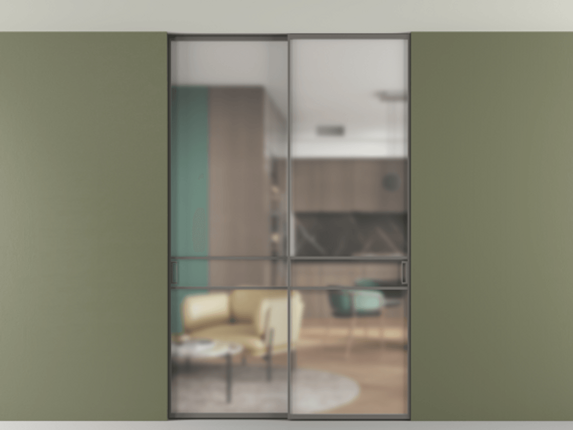 Перегородка Formato внутри проёма двустворчатая со скрытым креплением в потолок АЛПР 040.02 Алюминий классический серый Сатинированное стекло "Matelux Crystal Vision", калёное, 6 мм, матовое, каленое 6 мм. Цена 1802490 ₸ 1. Полотно 2 шт. (800/2100 мм)
2. Комплект установки раздвижной системы
3. Базовый комплект фурнитуры
4. Ручка RONDO. Фабрика дверей Волховец 8 (800) 551 43 19 Перегородка Formato внутри проёма двустворчатая со скрытым креплением в потолок АЛПР 040.02 Алюминий классический серый Сатинированное стекло "Matelux Crystal Vision", калёное, 6 мм, матовое, каленое 6 мм Цена 1802490 ₸ | Volhovec