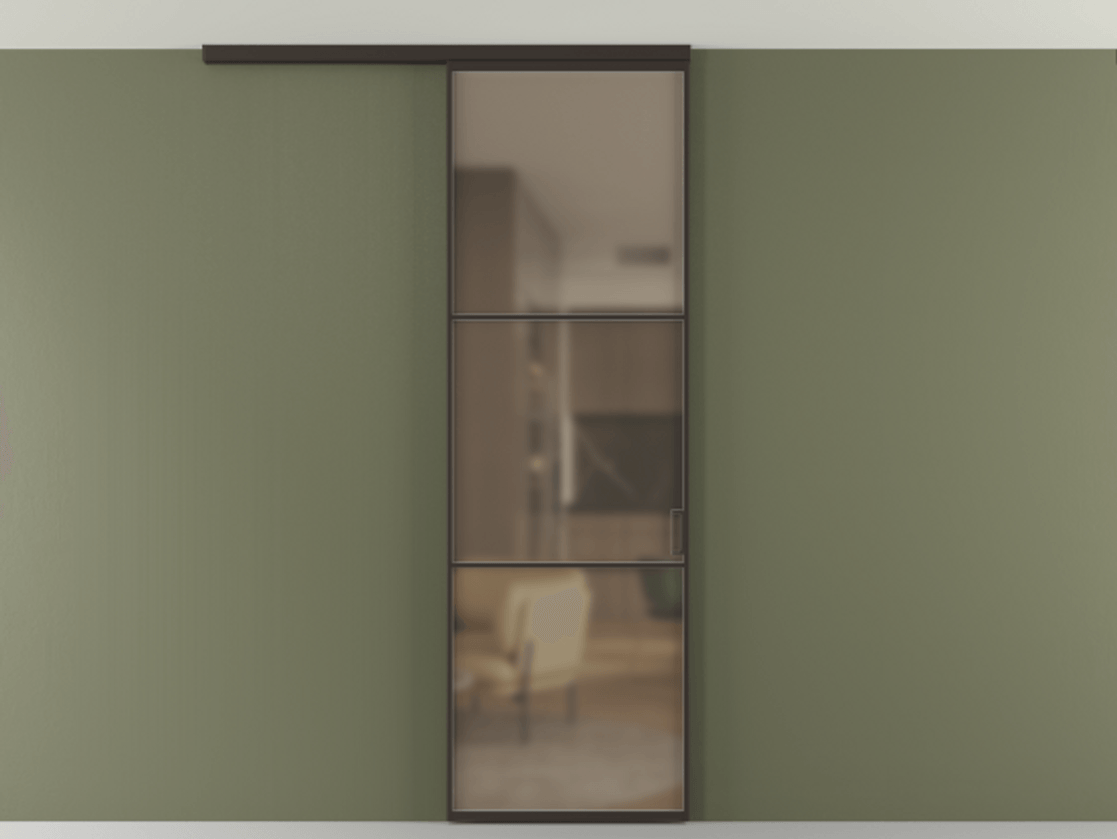 Перегородка Формато вдоль стены на потолок 1 створка АЛПР 040.03 Алюминий антрацит Сатинированное бронзовое стекло, триплекс. Цена 732246 ₸ 1. Полотно 2 шт. (800/2100 мм)
2. Комплект установки раздвижной системы
3. Базовый комплект фурнитуры
4.Ручка Рондо. Фабрика дверей Волховец 8 (800) 551 43 19 Перегородка Формато вдоль стены на потолок 1 створка АЛПР 040.03 Алюминий антрацит Сатинированное бронзовое стекло, триплекс Цена 732246 ₸ | Volhovec