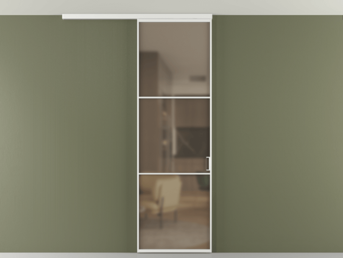 Перегородка Формато вдоль стены на потолок 1 створка АЛПР 040.03 Алюминий белоснежный Сатинированное бронзовое стекло, триплекс. Цена 732246 ₸ 1. Полотно 2 шт. (800/2100 мм)
2. Комплект установки раздвижной системы
3. Базовый комплект фурнитуры
4.Ручка Рондо. Фабрика дверей Волховец 8 (800) 551 43 19 Перегородка Формато вдоль стены на потолок 1 створка АЛПР 040.03 Алюминий белоснежный Сатинированное бронзовое стекло, триплекс Цена 732246 ₸ | Volhovec