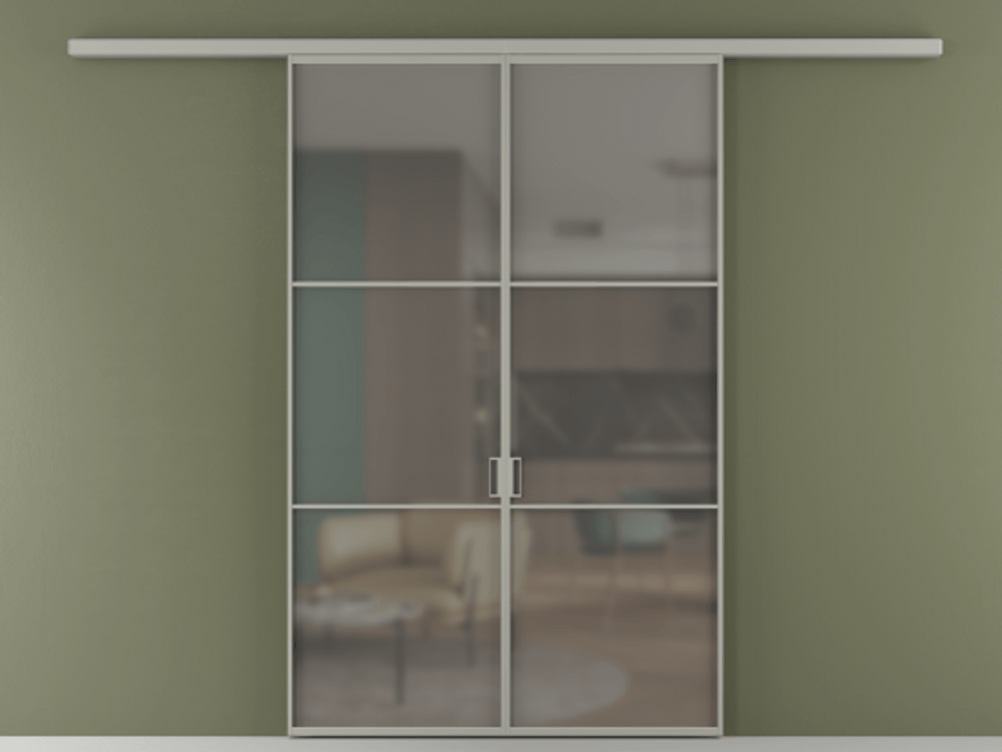 Перегородка Formato вдоль стены 2 створки АЛПР 040.03 Алюминий нейтральный серый Сатинированное серое стекло, триплекс. Цена 1761480 ₸ 1. Полотно 2 шт. (800/2100 мм)
2. Комплект установки раздвижной системы
3. Базовый комплект фурнитуры
4.Ручка RONDO
. Фабрика дверей Волховец 8 (800) 551 43 19 Перегородка Formato вдоль стены 2 створки АЛПР 040.03 Алюминий нейтральный серый Сатинированное серое стекло, триплекс Цена 1761480 ₸ | Volhovec