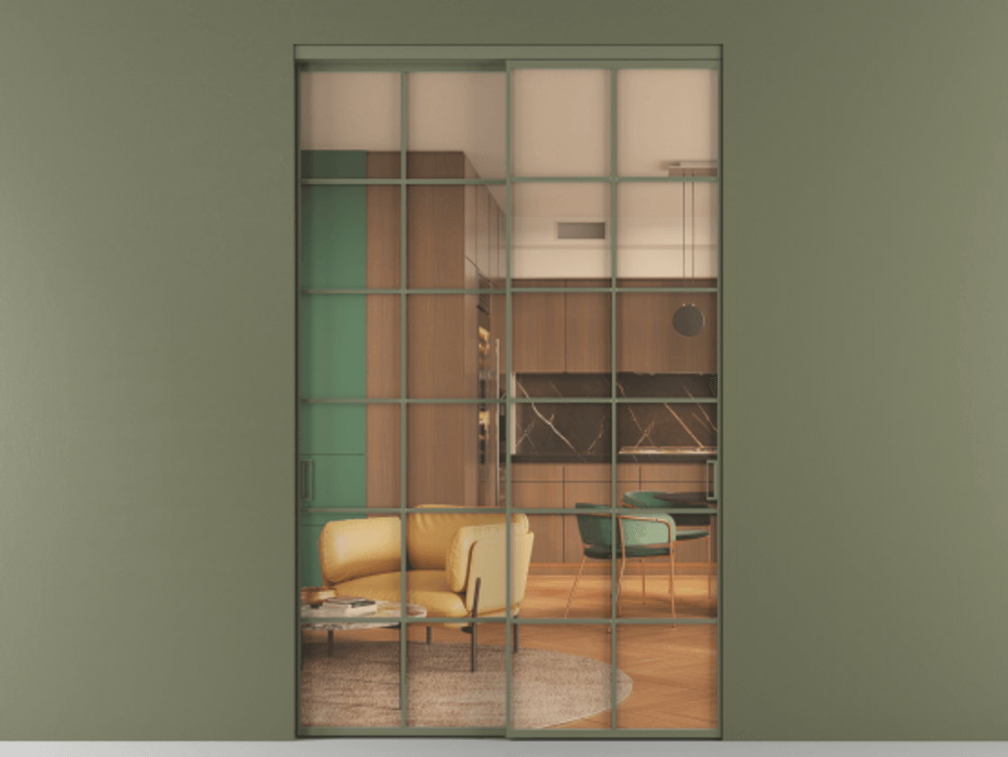 Перегородка Formato внутри проёма 2 створки АЛПР 040.05 Алюминий оливковый тёмный Прозрачное оранжевое стекло, триплекс. Цена 2982100 ₸ 1. Полотно 2 шт. (800/2100 мм)
2. Комплект установки раздвижной системы
3. Базовый комплект фурнитуры
4.Ручка RONDO. Фабрика дверей Волховец 8 (800) 551 43 19 Перегородка Formato внутри проёма 2 створки АЛПР 040.05 Алюминий оливковый тёмный Прозрачное оранжевое стекло, триплекс Цена 2982100 ₸ | Volhovec