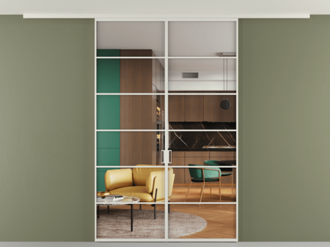 Перегородка Формато вдоль стены на потолок 2 створки АЛПР 040.04 Алюминий Белый Прозрачное стекло "Кристал Вижн", калёное. Скрытый короб БЕЛ Цена 1898921 ₸ 1. Полотно 2 шт. (800/2100 мм)
2. Комплект установки раздвижной системы
3. Базовый комплект фурнитуры
4.Ручка Рондо. Фабрика дверей Волховец 8 (800) 551 43 19 Перегородка Формато вдоль стены на потолок 2 створки АЛПР 040.04 Алюминий Белый Прозрачное стекло "Кристал Вижн", калёное Цена 1898921 ₸ | Volhovec