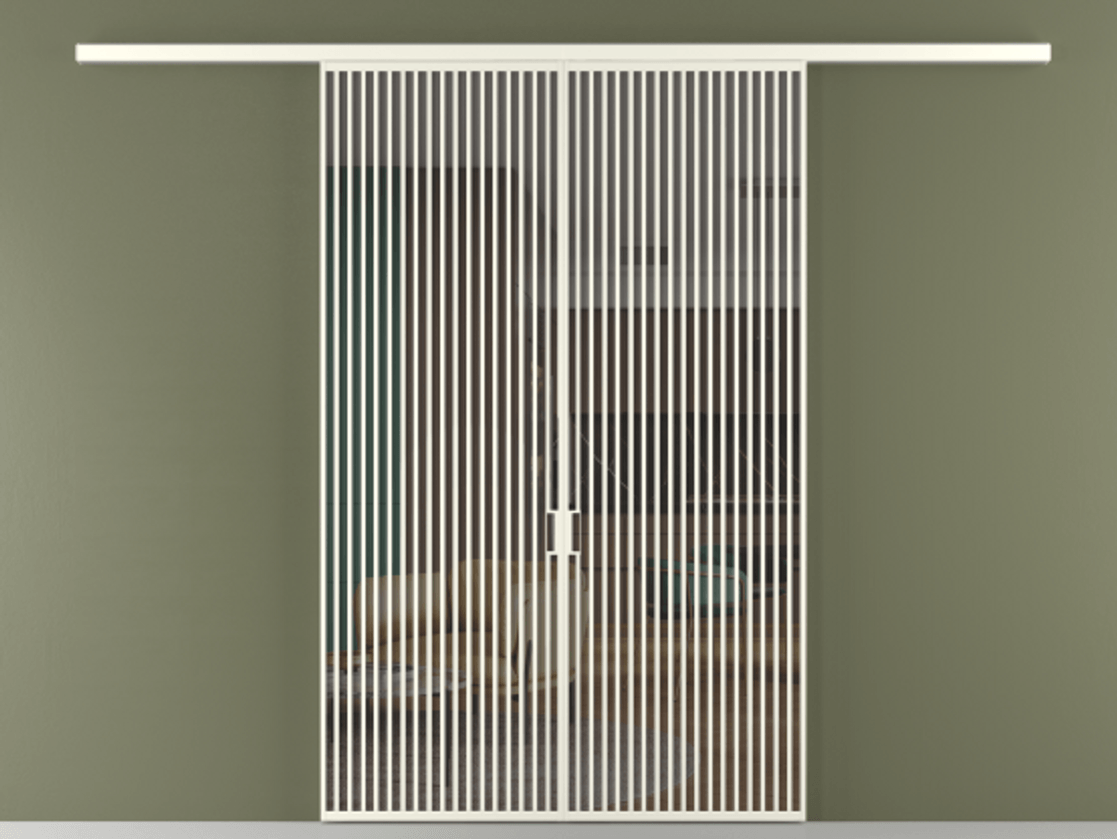 Перегородка Formato вдоль стены 2 створки АЛПР 040.06 Алюминий жемчужный Прозрачное серое стекло, триплекс. Цена 2244900 ₸ 1. Полотно 2 шт. (800/2100 мм)
2. Комплект установки раздвижной системы
3. Базовый комплект фурнитуры
4.Ручка RONDO
. Фабрика дверей Волховец 8 (800) 551 43 19 Перегородка Formato вдоль стены 2 створки АЛПР 040.06 Алюминий жемчужный Прозрачное серое стекло, триплекс Цена 2244900 ₸ | Volhovec