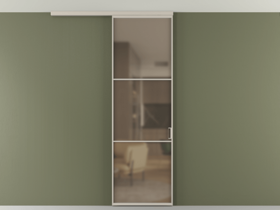 Перегородка Формато вдоль стены на потолок 1 створка АЛПР 040.03 Алюминий светло-бежевый Сатинированное бронзовое стекло, триплекс. Цена 763469 ₸ 1. Полотно 2 шт. (800/2100 мм)
2. Комплект установки раздвижной системы
3. Базовый комплект фурнитуры
4.Ручка Рондо. Фабрика дверей Волховец 8 (800) 551 43 19 Перегородка Формато вдоль стены на потолок 1 створка АЛПР 040.03 Алюминий светло-бежевый Сатинированное бронзовое стекло, триплекс Цена 763469 ₸ | Volhovec