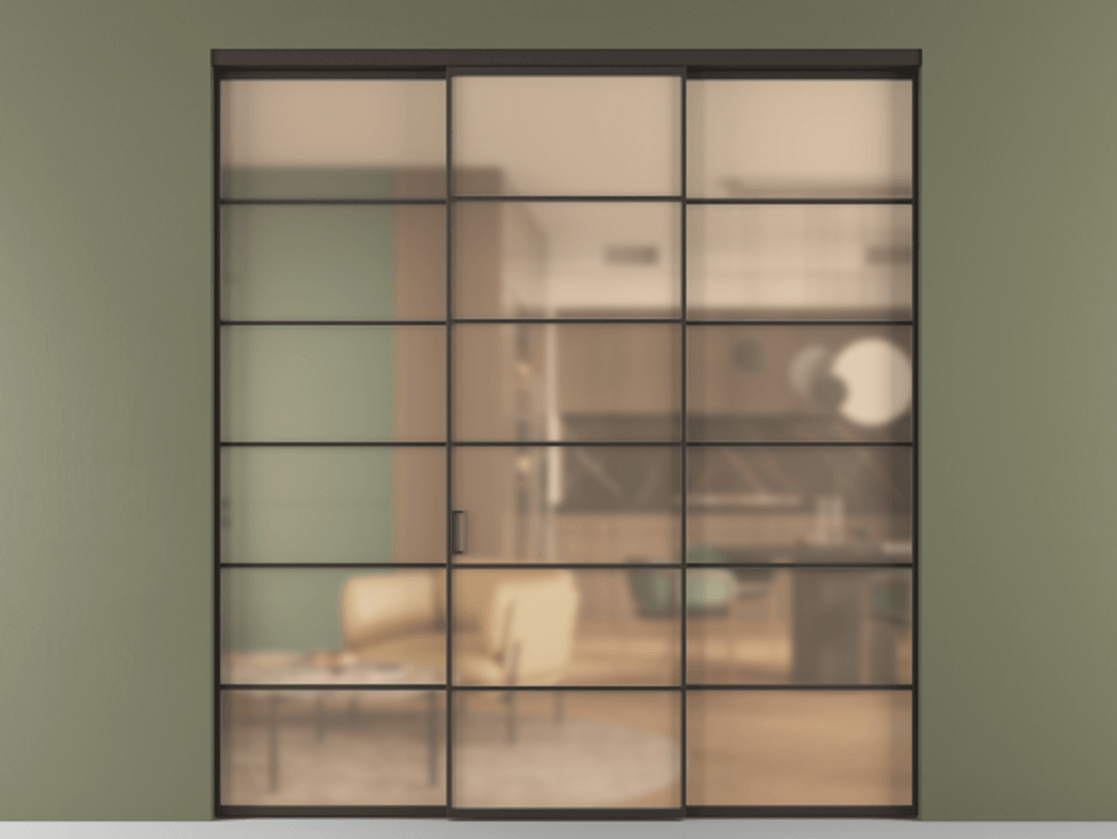 Перегородка Formato внутри проёма 3 створки АЛПР 040.04 Алюминий антрацит Сатинированное оранжевое стекло, триплекс. Цена 1667700 ₸ 1. Полотно 3 шт. (800/2100 мм)
2. Комплект установки раздвижной системы
3. Базовый комплект фурнитуры
4.Ручка RONDO. Фабрика дверей Волховец 8 (800) 551 43 19 Перегородка Formato внутри проёма 3 створки АЛПР 040.04 Алюминий антрацит Сатинированное оранжевое стекло, триплекс Цена 1667700 ₸ | Volhovec