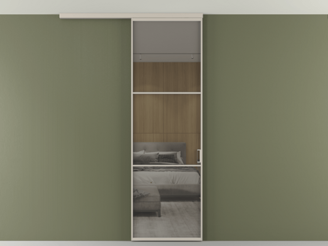 Перегородка Формато вдоль стены на потолок 1 створка АЛПР 040.03 Алюминий светло-бежевый Рефлективное серое стекло "Стопсол", калёное. Цена 948856 ₸ 1. Полотно 2 шт. (800/2100 мм)
2. Комплект установки раздвижной системы
3. Базовый комплект фурнитуры
4.Ручка Рондо. Фабрика дверей Волховец 8 (800) 551 43 19 Перегородка Формато вдоль стены на потолок 1 створка АЛПР 040.03 Алюминий светло-бежевый Рефлективное серое стекло "Стопсол", калёное Цена 948856 ₸ | Volhovec