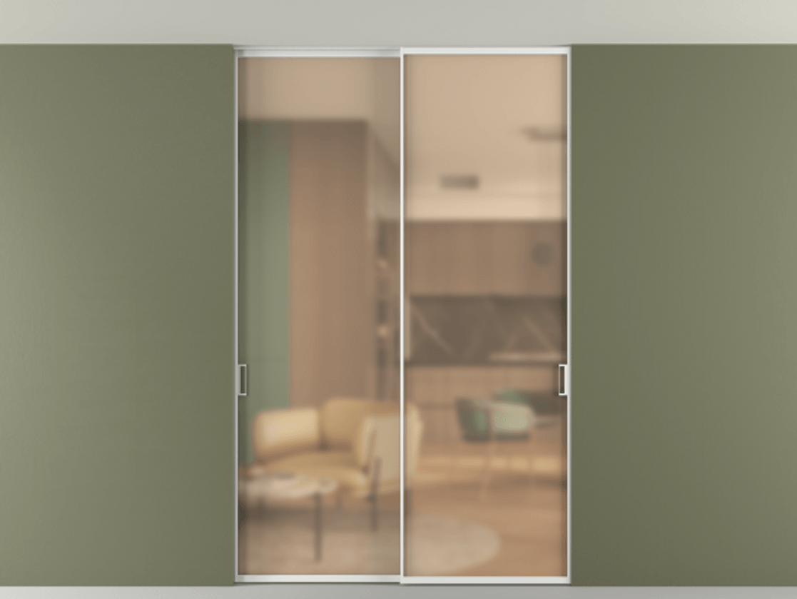 Перегородка Formato внутри проёма скрытое крепление в потолок 2 створки АЛПР 040.01 Алюминий белоснежный Сатинированное оранжевое стекло, триплекс. Цена 1809146 ₸ 1. Полотно 2 шт. (800/2100 мм)
2. Комплект установки раздвижной системы
3. Базовый комплект фурнитуры
4. Ручка RONDO. Фабрика дверей Волховец 8 (800) 551 43 19 Перегородка Formato внутри проёма скрытое крепление в потолок 2 створки АЛПР 040.01 Алюминий белоснежный Сатинированное оранжевое стекло, триплекс Цена 1809146 ₸ | Volhovec