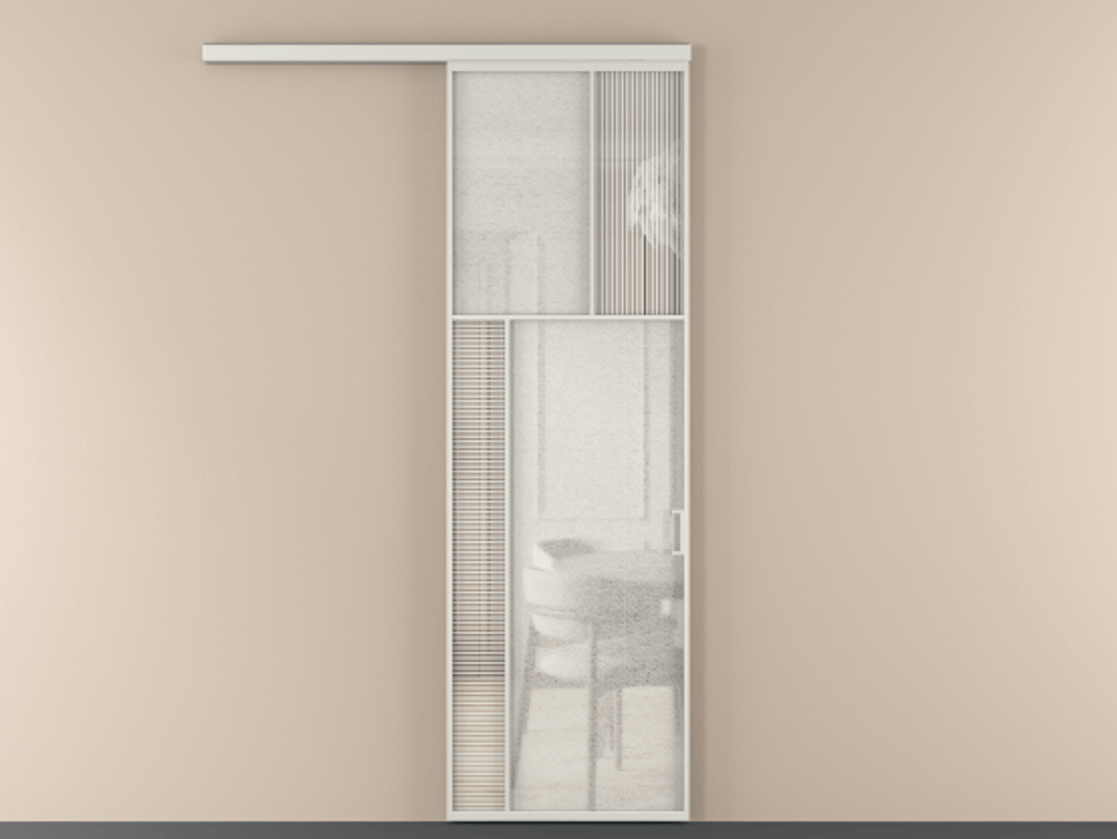 Перегородка Mosaic вдоль стены одностворчатая #VENDORCODE# #FURNISH# #GLASS# Цена #PRICE# #CURRENCY# | Volhovec