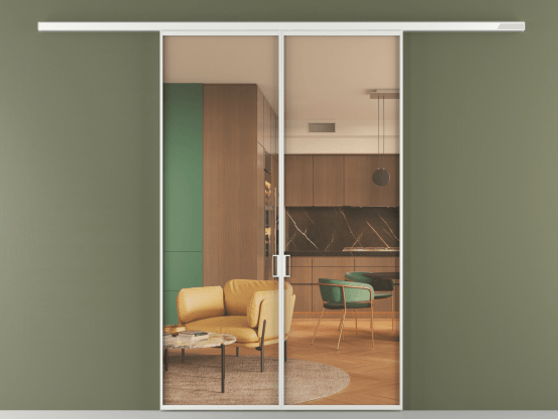 Перегородка Formato вдоль стены 2 створки АЛПР 040.01 Алюминий белоснежный Прозрачное оранжевое стекло, триплекс. Цена 1386500 ₸ 1. Полотно 2 шт. (800/2100 мм)
2. Комплект установки раздвижной системы
3. Базовый комплект фурнитуры
4.Ручка RONDO
. Фабрика дверей Волховец 8 (800) 551 43 19 Перегородка Formato вдоль стены 2 створки АЛПР 040.01 Алюминий белоснежный Прозрачное оранжевое стекло, триплекс Цена 1386500 ₸ | Volhovec