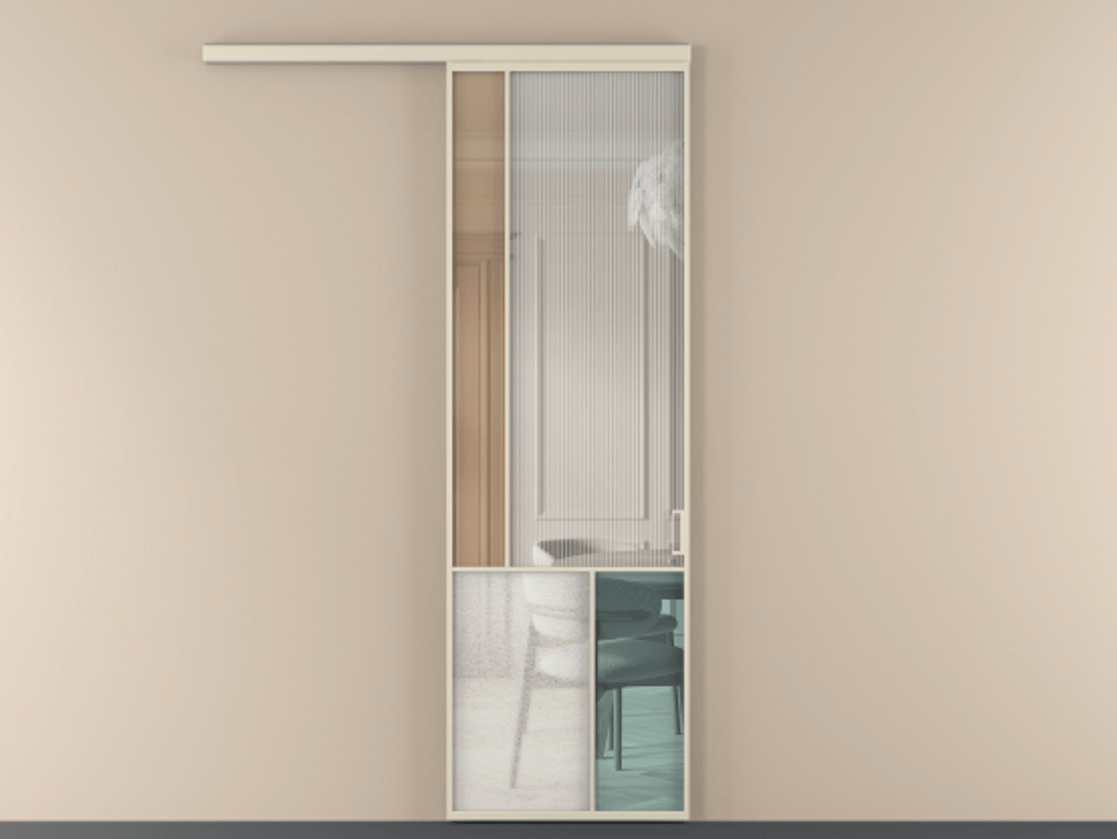 Перегородка Mosaic вдоль стены одностворчатая АЛПР 041.20 Алюминий бежево-серый Комбинация стекол Группы 1 и Группы 3. Цена 822900 ₸ . Фабрика дверей Волховец 8 (800) 551 43 19 Перегородка Mosaic вдоль стены одностворчатая АЛПР 041.20 Алюминий бежево-серый Комбинация стекол Группы 1 и Группы 3 Цена 822900 ₸ | Volhovec