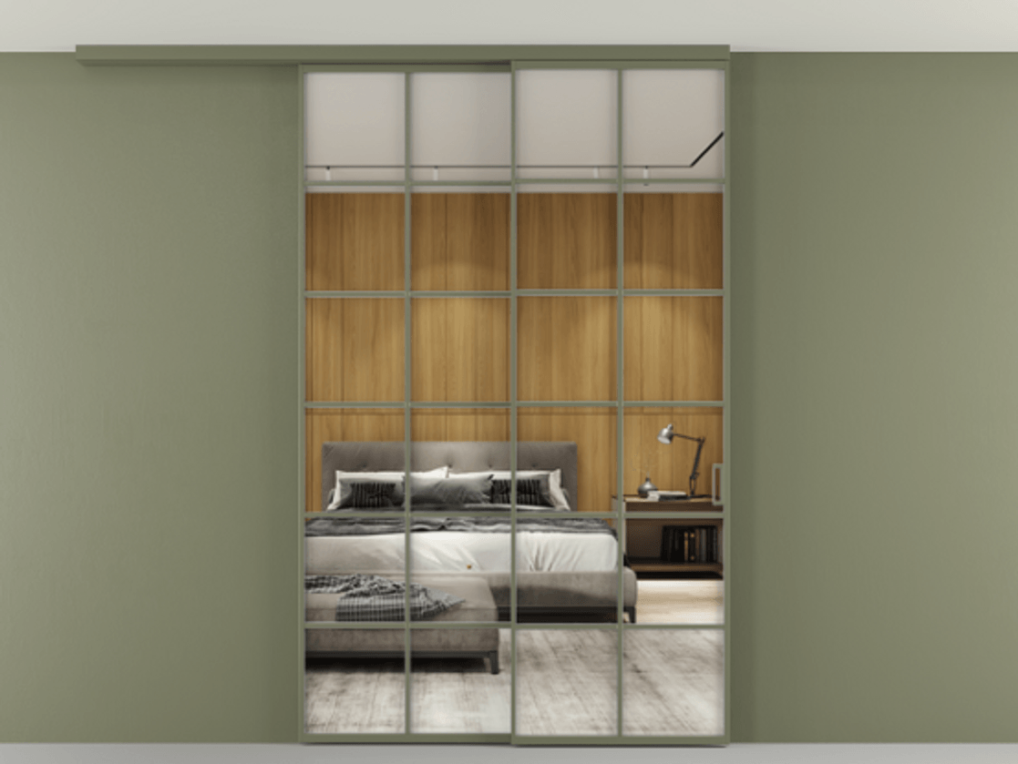 Перегородка Формато вдоль стены на потолок 2 створки с синхронным механизмом АЛПР 040.05 Алюминий оливковый тёмный Двустороннее зеркало, триплекс , триплекс 6 мм. Цена 2205282 ₸ 1. Полотно 2 шт. (800/2100 мм)
2. Комплект установки раздвижной системы
3. Базовый комплект фурнитуры
4.Ручка Рондо. Фабрика дверей Волховец 8 (800) 551 43 19 Перегородка Формато вдоль стены на потолок 2 створки с синхронным механизмом АЛПР 040.05 Алюминий оливковый тёмный Двустороннее зеркало, триплекс , триплекс 6 мм Цена 2205282 ₸ | Volhovec