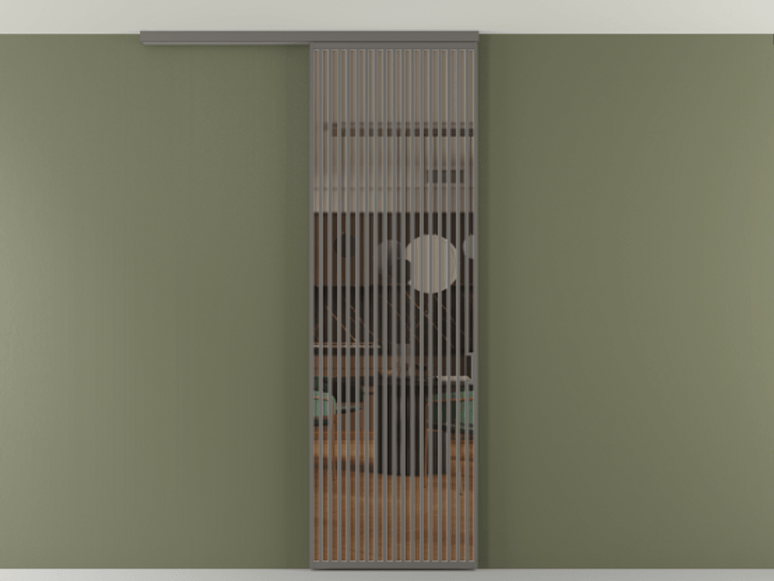 Перегородка Формато вдоль стены на потолок 1 створка АЛПР 040.06 Алюминий классический серый Прозрачное бронзовое стекло, триплекс. Цена 1415444 ₸ 1. Полотно 2 шт. (800/2100 мм)
2. Комплект установки раздвижной системы
3. Базовый комплект фурнитуры
4.Ручка Рондо. Фабрика дверей Волховец 8 (800) 551 43 19 Перегородка Формато вдоль стены на потолок 1 створка АЛПР 040.06 Алюминий классический серый Прозрачное бронзовое стекло, триплекс Цена 1415444 ₸ | Volhovec