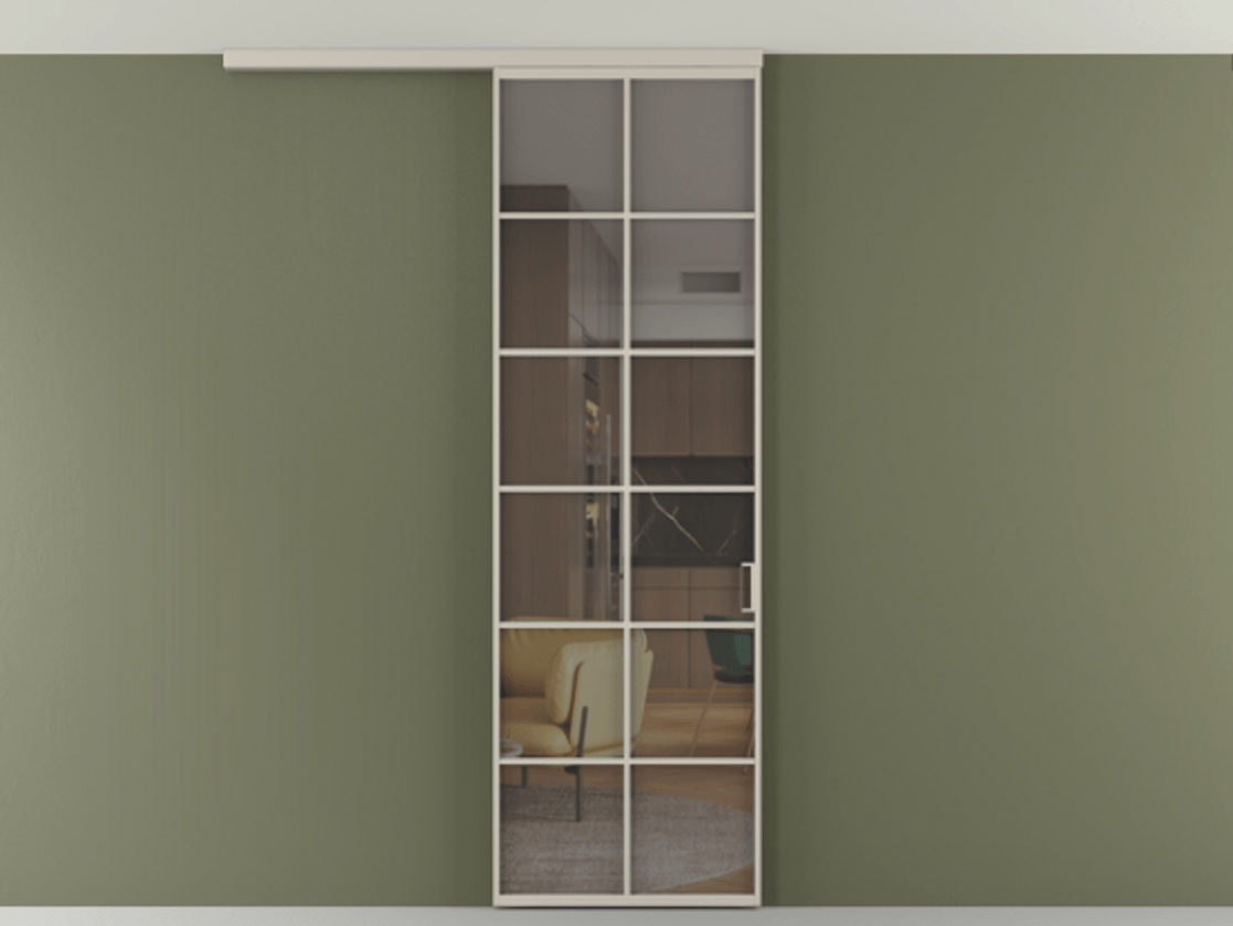 Перегородка Формато вдоль стены на потолок 1 створка АЛПР 040.05 Алюминий светло-бежевый Прозрачное серое стекло, триплекс. Цена 815361 ₸ 1. Полотно 2 шт. (800/2100 мм)
2. Комплект установки раздвижной системы
3. Базовый комплект фурнитуры
4.Ручка Рондо. Фабрика дверей Волховец 8 (800) 551 43 19 Перегородка Формато вдоль стены на потолок 1 створка АЛПР 040.05 Алюминий светло-бежевый Прозрачное серое стекло, триплекс Цена 815361 ₸ | Volhovec