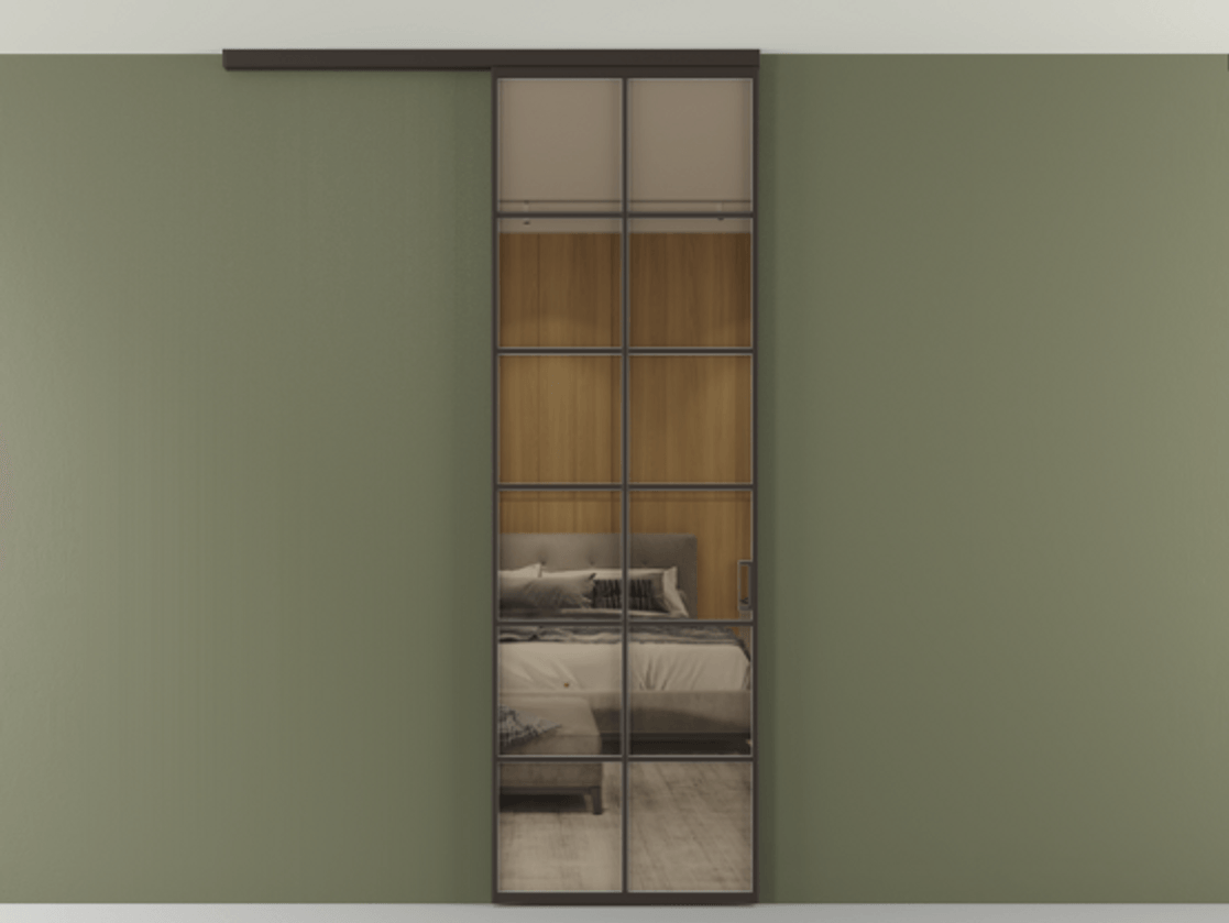 Перегородка Формато вдоль стены на потолок 1 створка АЛПР 040.05 Алюминий антрацит Рефлективное бронзовое стекло "Стопсол", калёное. Цена 863745 ₸ 1. Полотно 2 шт. (800/2100 мм)
2. Комплект установки раздвижной системы
3. Базовый комплект фурнитуры
4.Ручка Рондо. Фабрика дверей Волховец 8 (800) 551 43 19 Перегородка Формато вдоль стены на потолок 1 створка АЛПР 040.05 Алюминий антрацит Рефлективное бронзовое стекло "Стопсол", калёное Цена 863745 ₸ | Volhovec