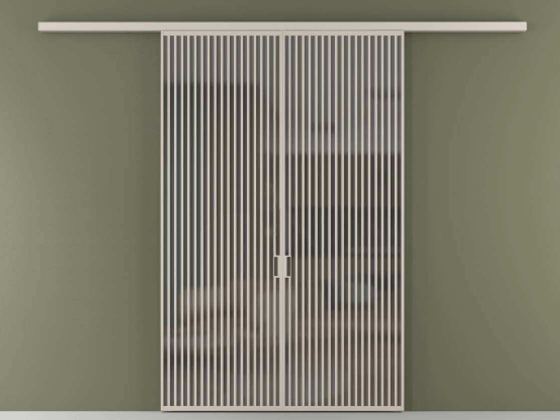 Перегородка Formato вдоль стены 2 створки АЛПР 040.06 Алюминий светло-бежевый Сатинированное серое стекло, триплекс. Цена 2244900 ₸ 1. Полотно 2 шт. (800/2100 мм)
2. Комплект установки раздвижной системы
3. Базовый комплект фурнитуры
4.Ручка RONDO
. Фабрика дверей Волховец 8 (800) 551 43 19 Перегородка Formato вдоль стены 2 створки АЛПР 040.06 Алюминий светло-бежевый Сатинированное серое стекло, триплекс Цена 2244900 ₸ | Volhovec