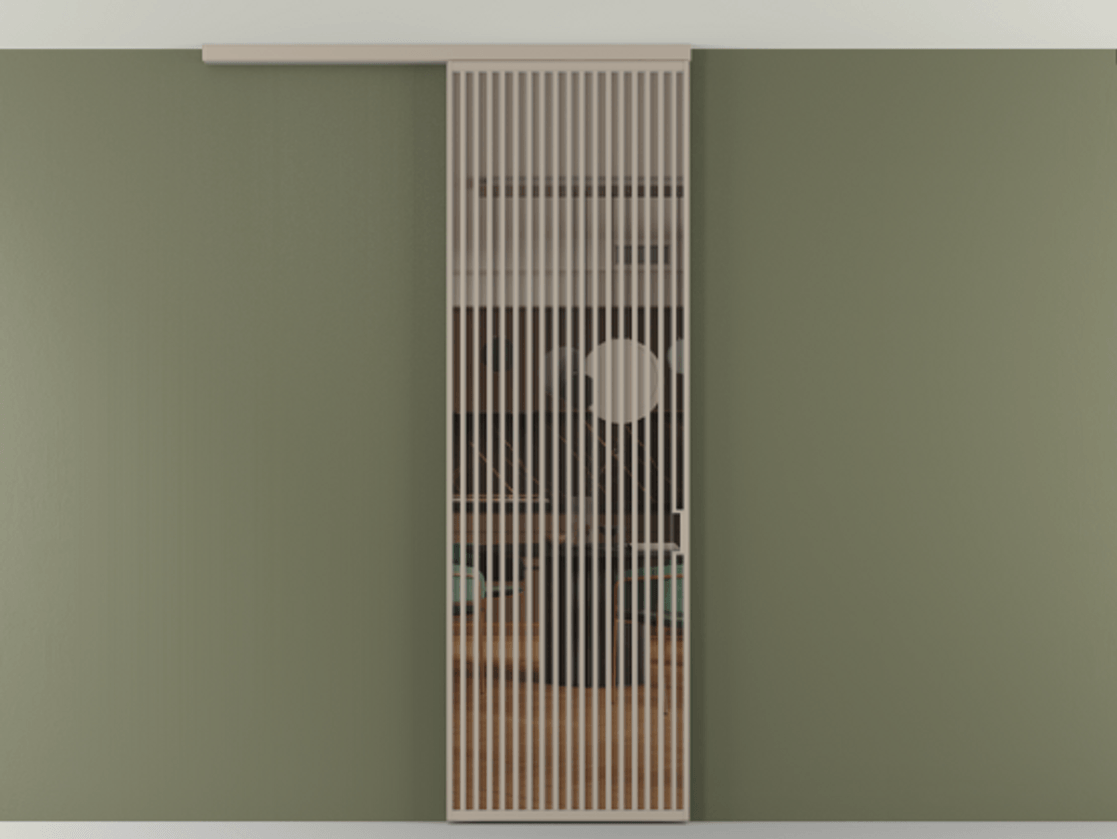 Перегородка Формато вдоль стены на потолок 1 створка АЛПР 040.06 Алюминий бисквитный Прозрачное бронзовое стекло, триплекс. Цена 1415444 ₸ 1. Полотно 2 шт. (800/2100 мм)
2. Комплект установки раздвижной системы
3. Базовый комплект фурнитуры
4.Ручка Рондо. Фабрика дверей Волховец 8 (800) 551 43 19 Перегородка Формато вдоль стены на потолок 1 створка АЛПР 040.06 Алюминий бисквитный Прозрачное бронзовое стекло, триплекс Цена 1415444 ₸ | Volhovec