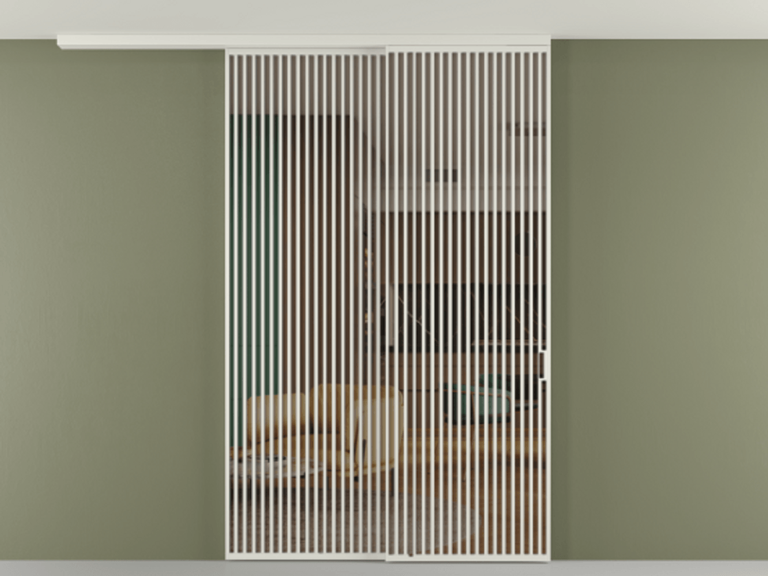 Перегородка Формато вдоль стены на потолок 2 створки с синхронным механизмом АЛПР 040.06 Алюминий серый Прозрачное бронзовое стекло, триплекс. Цена 3405447 ₸ 1. Полотно 2 шт. (800/2100 мм)
2. Комплект установки раздвижной системы
3. Базовый комплект фурнитуры
4.Ручка Рондо. Фабрика дверей Волховец 8 (800) 551 43 19 Перегородка Формато вдоль стены на потолок 2 створки с синхронным механизмом АЛПР 040.06 Алюминий серый Прозрачное бронзовое стекло, триплекс Цена 3405447 ₸ | Volhovec