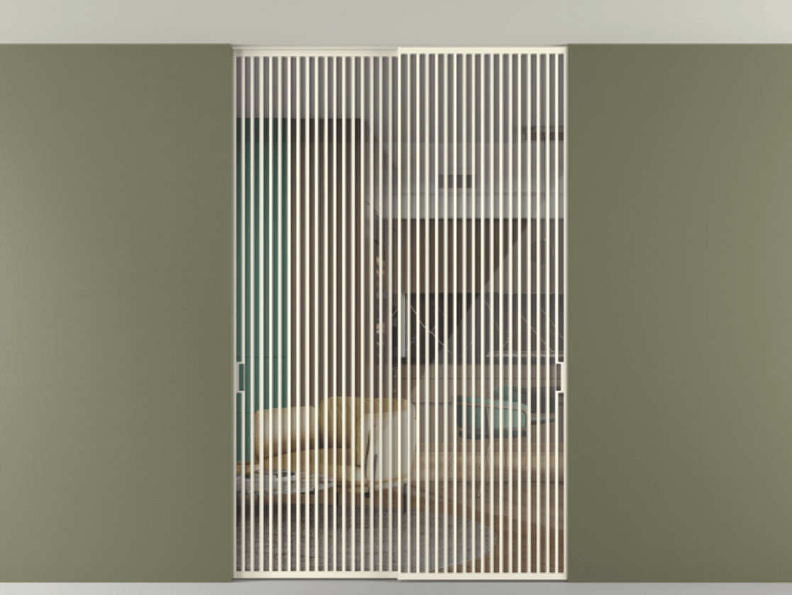 Перегородка Формато внутри проёма скрытое крепление в потолок 2 створки АЛПР 040.06 Алюминий молочно-белый Рефлективное прозрачное стекло "Стопсол", калёное. Цена 3939667 ₸ 1. Полотно 2 шт. (800/2100 мм)
2. Комплект установки раздвижной системы
3. Базовый комплект фурнитуры
4. Ручка Рондо. Фабрика дверей Волховец 8 (800) 551 43 19 Перегородка Формато внутри проёма скрытое крепление в потолок 2 створки АЛПР 040.06 Алюминий молочно-белый Рефлективное прозрачное стекло "Стопсол", калёное Цена 3939667 ₸ | Volhovec