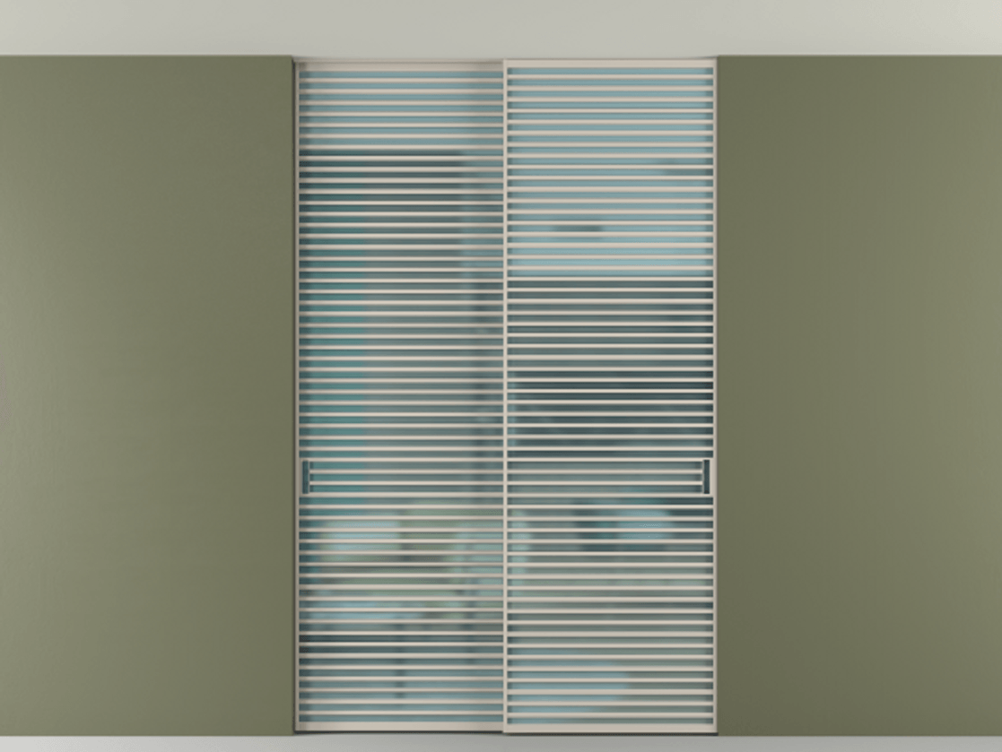 Перегородка Формато внутри проёма скрытое крепление в потолок 2 створки АЛПР 040.07 Алюминий светло-бежевый Сатинированное голубое стекло, триплекс. Цена 3098957 ₸ 1. Полотно 2 шт. (800/2100 мм)
2. Комплект установки раздвижной системы
3. Базовый комплект фурнитуры
4. Ручка Рондо. Фабрика дверей Волховец 8 (800) 551 43 19 Перегородка Формато внутри проёма скрытое крепление в потолок 2 створки АЛПР 040.07 Алюминий светло-бежевый Сатинированное голубое стекло, триплекс Цена 3098957 ₸ | Volhovec