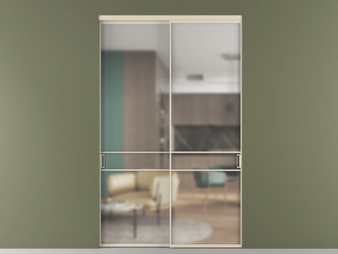 Перегородка Formato внутри проёма 2 створки АЛПР 040.02 Алюминий бежево-серый Сатинированное стекло "Matelux Crystal Vision", калёное, матовое, каленое 6 мм. Цена 3615948 ₸ 1. Полотно 2 шт. (800/2100 мм)
2. Комплект установки раздвижной системы
3. Базовый комплект фурнитуры
4.Ручка RONDO. Фабрика дверей Волховец 8 (800) 551 43 19 Перегородка Formato внутри проёма 2 створки АЛПР 040.02 Алюминий бежево-серый Сатинированное стекло "Matelux Crystal Vision", калёное, матовое, каленое 6 мм Цена 3615948 ₸ | Volhovec