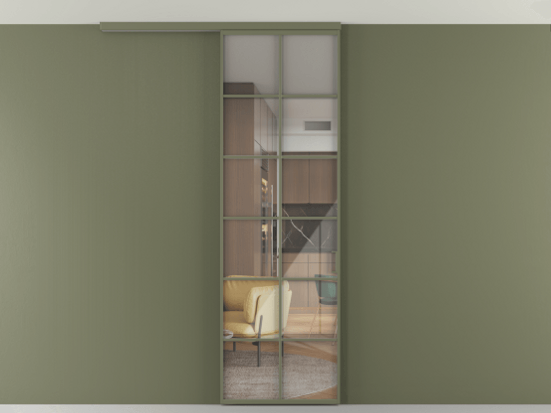 Перегородка Формато вдоль стены на потолок 1 створка АЛПР 040.05 Алюминий оливковый тёмный Рефлективное прозрачное стекло "Стопсол", калёное. Цена 863745 ₸ 1. Полотно 2 шт. (800/2100 мм)
2. Комплект установки раздвижной системы
3. Базовый комплект фурнитуры
4.Ручка Рондо. Фабрика дверей Волховец 8 (800) 551 43 19 Перегородка Формато вдоль стены на потолок 1 створка АЛПР 040.05 Алюминий оливковый тёмный Рефлективное прозрачное стекло "Стопсол", калёное Цена 863745 ₸ | Volhovec