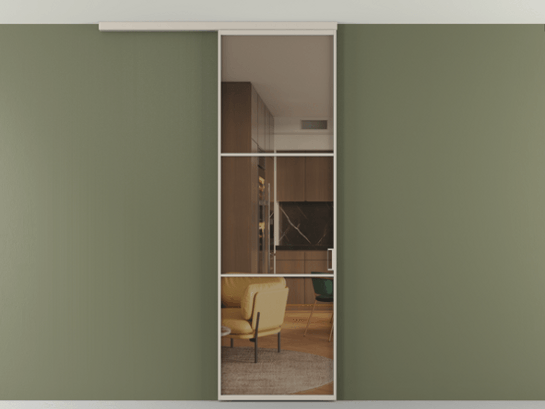 Перегородка Formato вдоль стены на потолок 1 створка АЛПР 040.03 Алюминий светло-бежевый Прозрачное бронзовое стекло, триплекс. Цена 732246 ₸ 1. Полотно 2 шт. (800/2100 мм)
2. Комплект установки раздвижной системы
3. Базовый комплект фурнитуры
4.Ручка RONDO
. Фабрика дверей Волховец 8 (800) 551 43 19 Перегородка Formato вдоль стены на потолок 1 створка АЛПР 040.03 Алюминий светло-бежевый Прозрачное бронзовое стекло, триплекс Цена 732246 ₸ | Volhovec