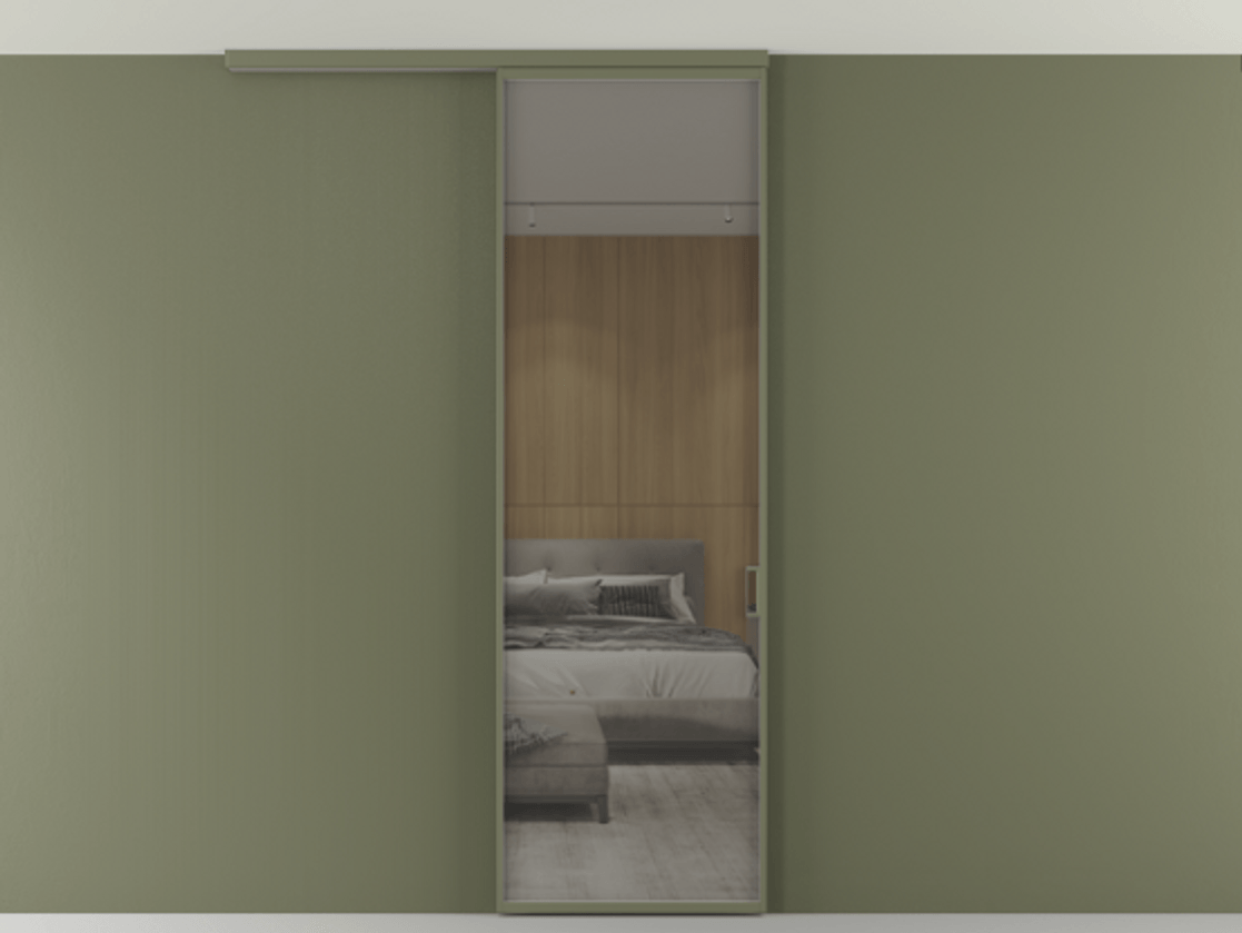 Перегородка Формато вдоль стены на потолок 1 створка АЛПР 040.01 Алюминий оливковый тёмный Рефлективное серое стекло "Стопсол", калёное. Цена 903949 ₸ 1. Полотно 2 шт. (800/2100 мм)
2. Комплект установки раздвижной системы
3. Базовый комплект фурнитуры
4.Ручка Рондо. Фабрика дверей Волховец 8 (800) 551 43 19 Перегородка Формато вдоль стены на потолок 1 створка АЛПР 040.01 Алюминий оливковый тёмный Рефлективное серое стекло "Стопсол", калёное Цена 903949 ₸ | Volhovec