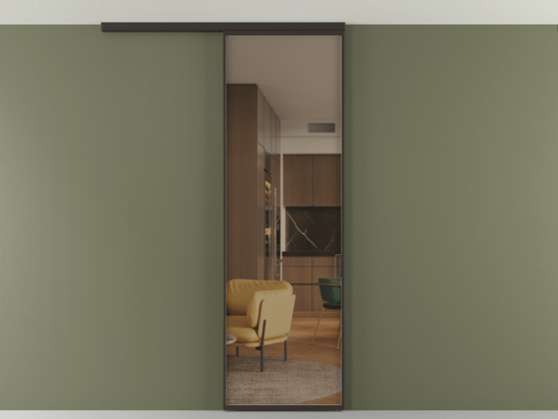 Перегородка Формато вдоль стены на потолок 1 створка АЛПР 040.01 Алюминий антрацит Прозрачное бронзовое стекло, триплекс. Цена 727544 ₸ 1. Полотно 2 шт. (800/2100 мм)
2. Комплект установки раздвижной системы
3. Базовый комплект фурнитуры
4.Ручка Рондо. Фабрика дверей Волховец 8 (800) 551 43 19 Перегородка Формато вдоль стены на потолок 1 створка АЛПР 040.01 Алюминий антрацит Прозрачное бронзовое стекло, триплекс Цена 727544 ₸ | Volhovec