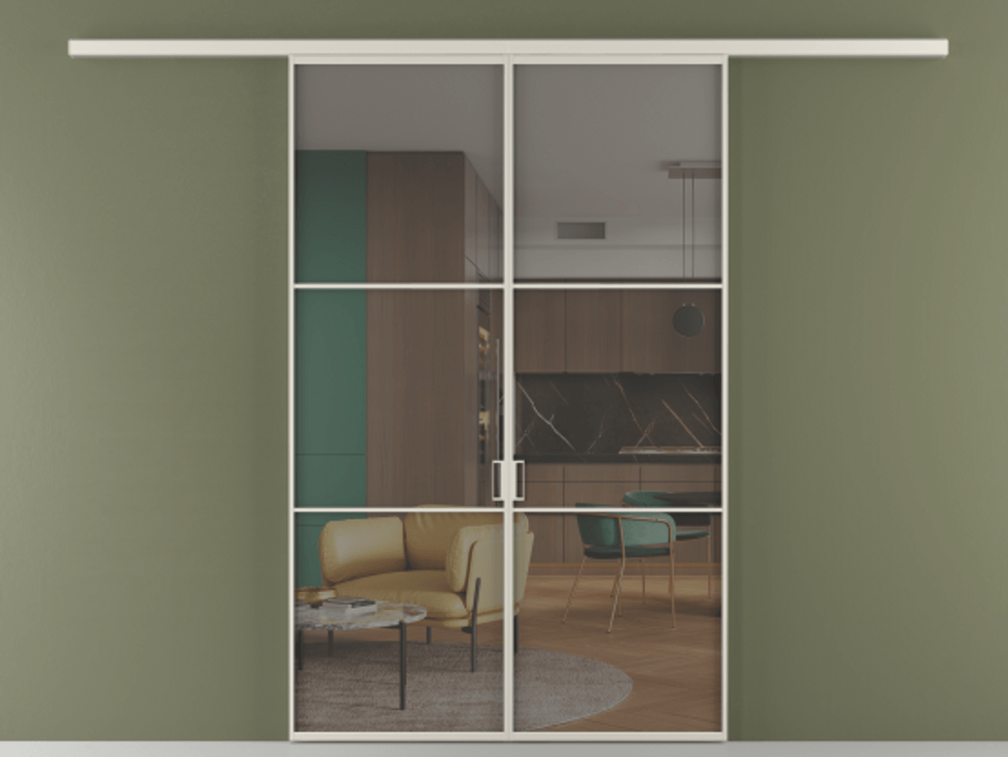 Перегородка Формато вдоль стены 2 створки АЛПР 040.03 Алюминий облачно-серый Прозрачное серое стекло, триплекс. Цена 1477602 ₸ 1. Полотно 2 шт. (800/2100 мм)
2. Комплект установки раздвижной системы
3. Базовый комплект фурнитуры
4.Ручка Рондо. Фабрика дверей Волховец 8 (800) 551 43 19 Перегородка Формато вдоль стены 2 створки АЛПР 040.03 Алюминий облачно-серый Прозрачное серое стекло, триплекс Цена 1477602 ₸ | Volhovec