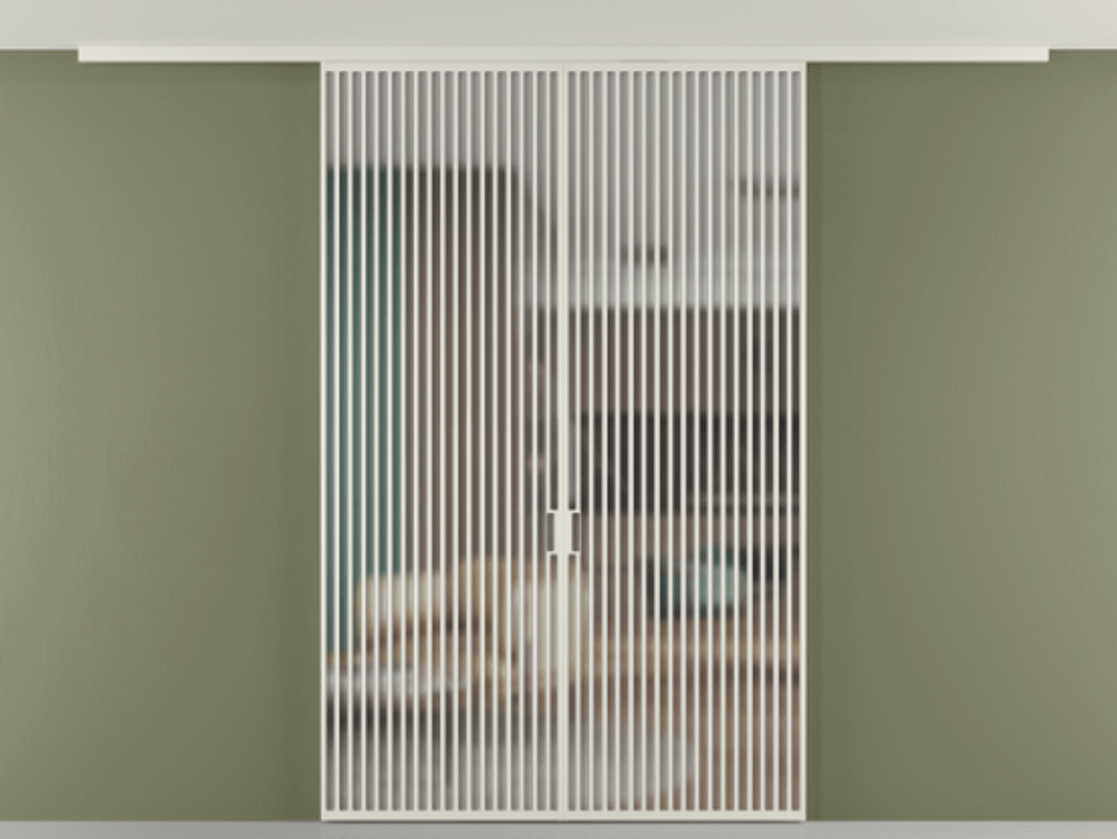 Перегородка Formato вдоль стены на потолок двустворчатая АЛПР 040.06 Алюминий Белый Сатинированное стекло "Matelux Crystal Vision", калёное, матовое, каленое 6 мм. Скрытый короб БЕЛ Цена 2746600 ₸ 1. Полотно 2 шт. (800/2100 мм)
2. Комплект установки раздвижной системы
3. Базовый комплект фурнитуры
4.Ручка RONDO
. Фабрика дверей Волховец 8 (800) 551 43 19 Перегородка Formato вдоль стены на потолок двустворчатая АЛПР 040.06 Алюминий Белый Сатинированное стекло "Matelux Crystal Vision", калёное, матовое, каленое 6 мм Цена 2746600 ₸ | Volhovec