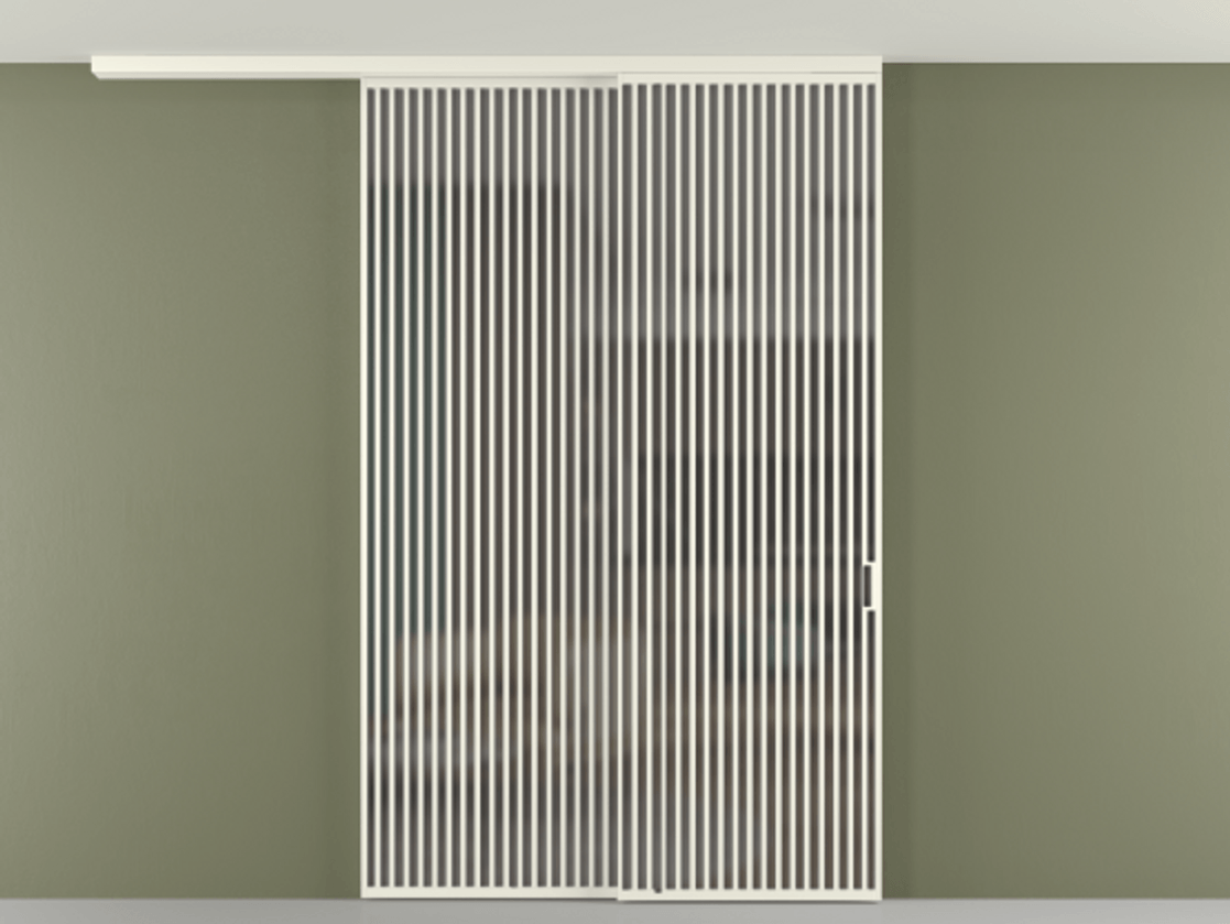 Перегородка Формато вдоль стены на потолок 2 створки с синхронным механизмом АЛПР 040.06 Алюминий жемчужный Сатинированное серое стекло, триплекс. Цена 3405447 ₸ 1. Полотно 2 шт. (800/2100 мм)
2. Комплект установки раздвижной системы
3. Базовый комплект фурнитуры
4.Ручка Рондо. Фабрика дверей Волховец 8 (800) 551 43 19 Перегородка Формато вдоль стены на потолок 2 створки с синхронным механизмом АЛПР 040.06 Алюминий жемчужный Сатинированное серое стекло, триплекс Цена 3405447 ₸ | Volhovec