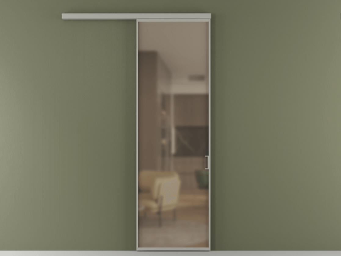 Перегородка Formato вдоль стены 1 створка АЛПР 040.01 Алюминий нейтральный серый Сатинированное бронзовое стекло, триплекс. Цена 634980 ₸ 1. Полотно (800/2100 мм)
2. Комплект установки раздвижной системы
3. Базовый комплект фурнитуры
4.Ручка RONDO
. Фабрика дверей Волховец 8 (800) 551 43 19 Перегородка Formato вдоль стены 1 створка АЛПР 040.01 Алюминий нейтральный серый Сатинированное бронзовое стекло, триплекс Цена 634980 ₸ | Volhovec