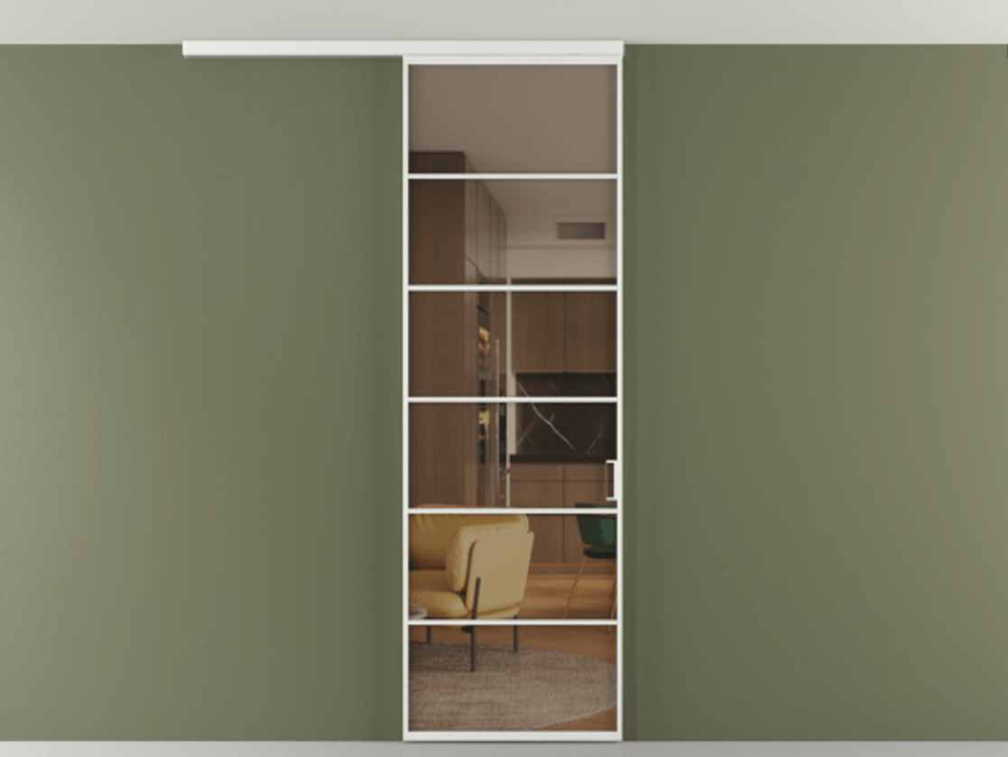 Перегородка Формато вдоль стены на потолок 1 створка АЛПР 040.04 Алюминий белоснежный Прозрачное бронзовое стекло, триплекс. Цена 815361 ₸ 1. Полотно 2 шт. (800/2100 мм)
2. Комплект установки раздвижной системы
3. Базовый комплект фурнитуры
4.Ручка Рондо. Фабрика дверей Волховец 8 (800) 551 43 19 Перегородка Формато вдоль стены на потолок 1 створка АЛПР 040.04 Алюминий белоснежный Прозрачное бронзовое стекло, триплекс Цена 815361 ₸ | Volhovec