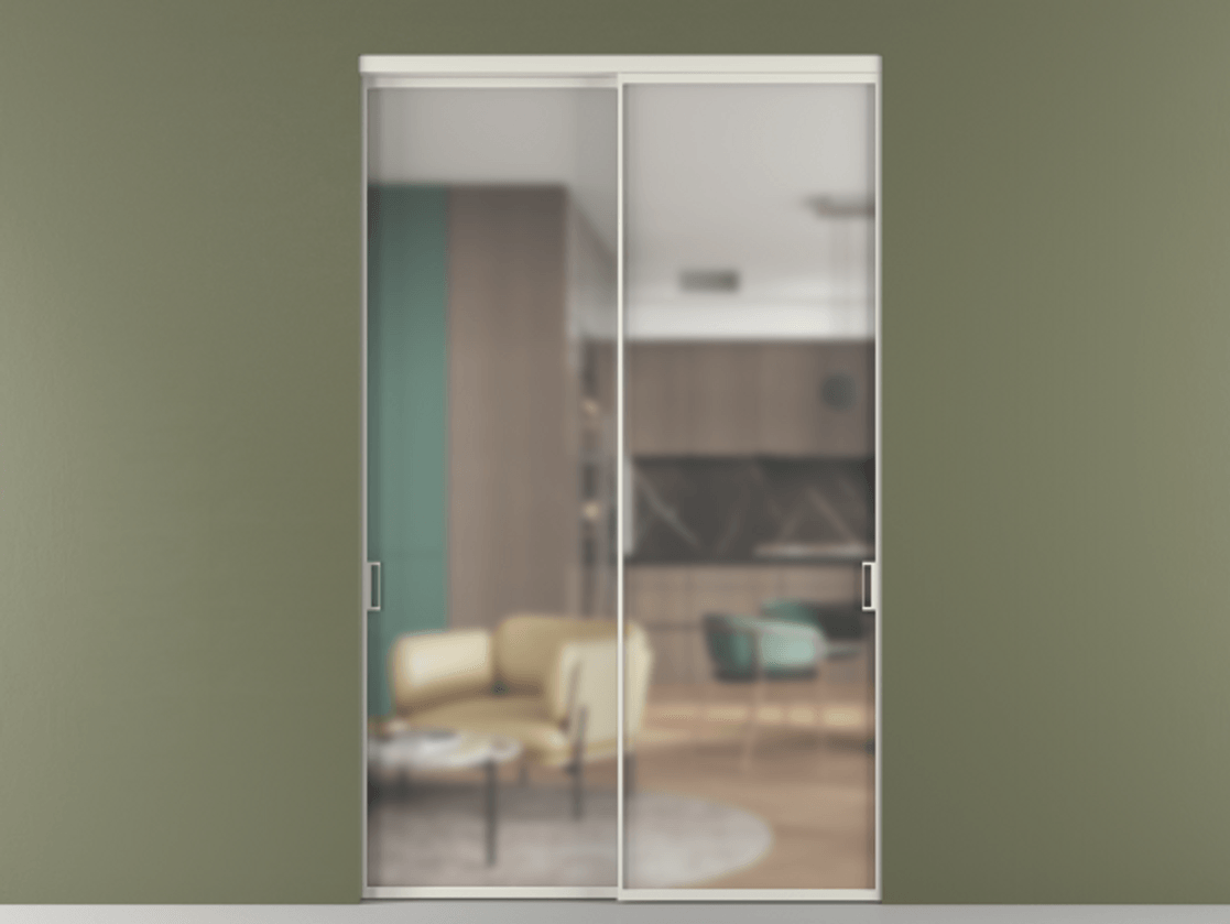 Перегородка Formato внутри проёма двустворчатая #VENDORCODE# #FURNISH# #GLASS# Цена #PRICE# #CURRENCY#  | Volhovec