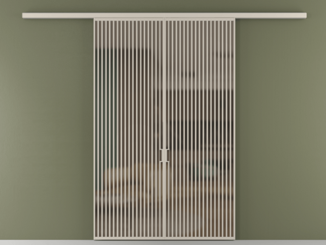 Перегородка Formato вдоль стены 2 створки АЛПР 040.06 Алюминий светло-бежевый Сатинированное бронзовое стекло, триплекс. Цена 2244900 ₸ 1. Полотно 2 шт. (800/2100 мм)
2. Комплект установки раздвижной системы
3. Базовый комплект фурнитуры
4.Ручка RONDO
. Фабрика дверей Волховец 8 (800) 551 43 19 Перегородка Formato вдоль стены 2 створки АЛПР 040.06 Алюминий светло-бежевый Сатинированное бронзовое стекло, триплекс Цена 2244900 ₸ | Volhovec