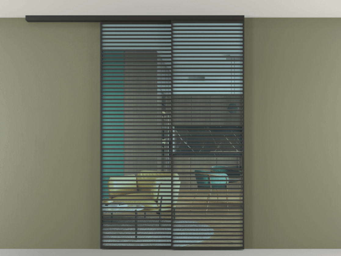 Перегородка Formato вдоль стены на потолок 2 створки с синхронным механизмом АЛПР 040.07 Алюминий Черный Прозрачное голубое стекло, триплекс. Скрытый короб ЧЕР Цена 2676000 ₸ 1. Полотно 2 шт. (800/2100 мм)
2. Комплект установки раздвижной системы
3. Базовый комплект фурнитуры
4.Ручка RONDO
. Фабрика дверей Волховец 8 (800) 551 43 19 Перегородка Formato вдоль стены на потолок 2 створки с синхронным механизмом АЛПР 040.07 Алюминий Черный Прозрачное голубое стекло, триплекс Цена 2676000 ₸ | Volhovec